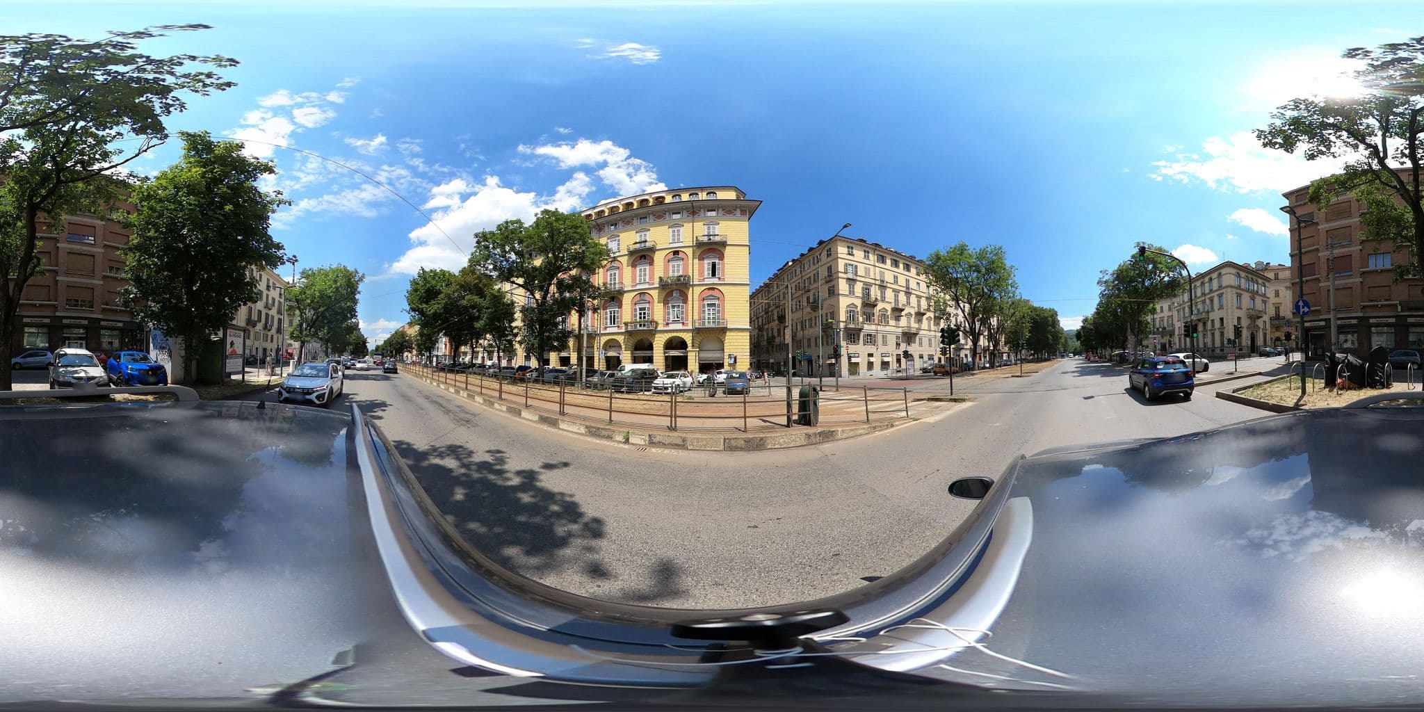 Street view near Fiore - Borgna, Vanchiglia — © canfe (CC BY-SA · Mapillary)
