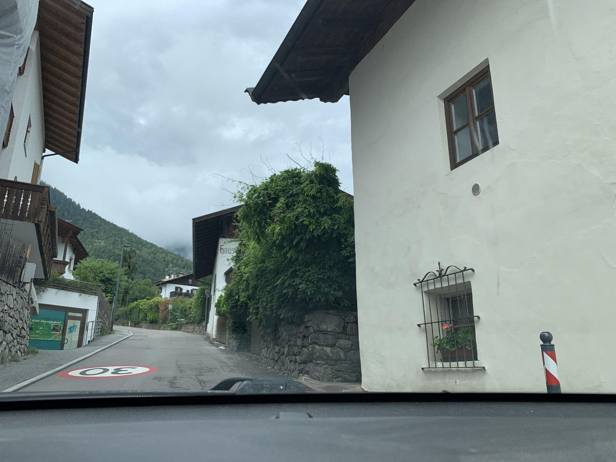 Street view near Hotel Dorothea, Tirolo