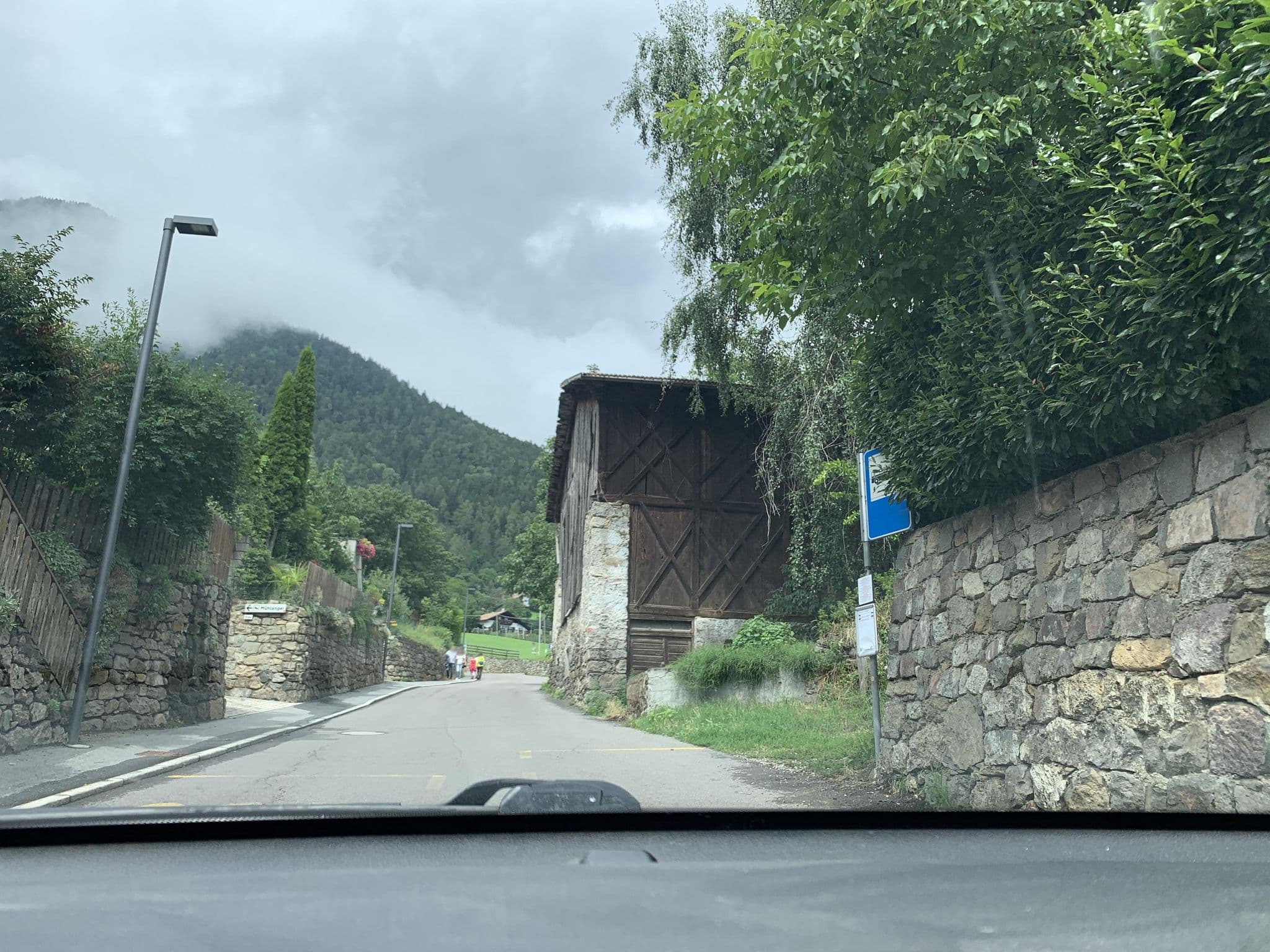 Street view near Pöhl, Tirolo
