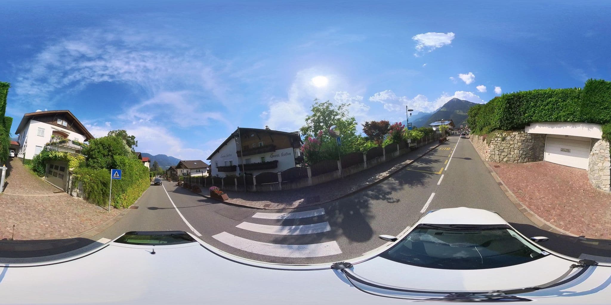 Street view near Kofler, Tirolo