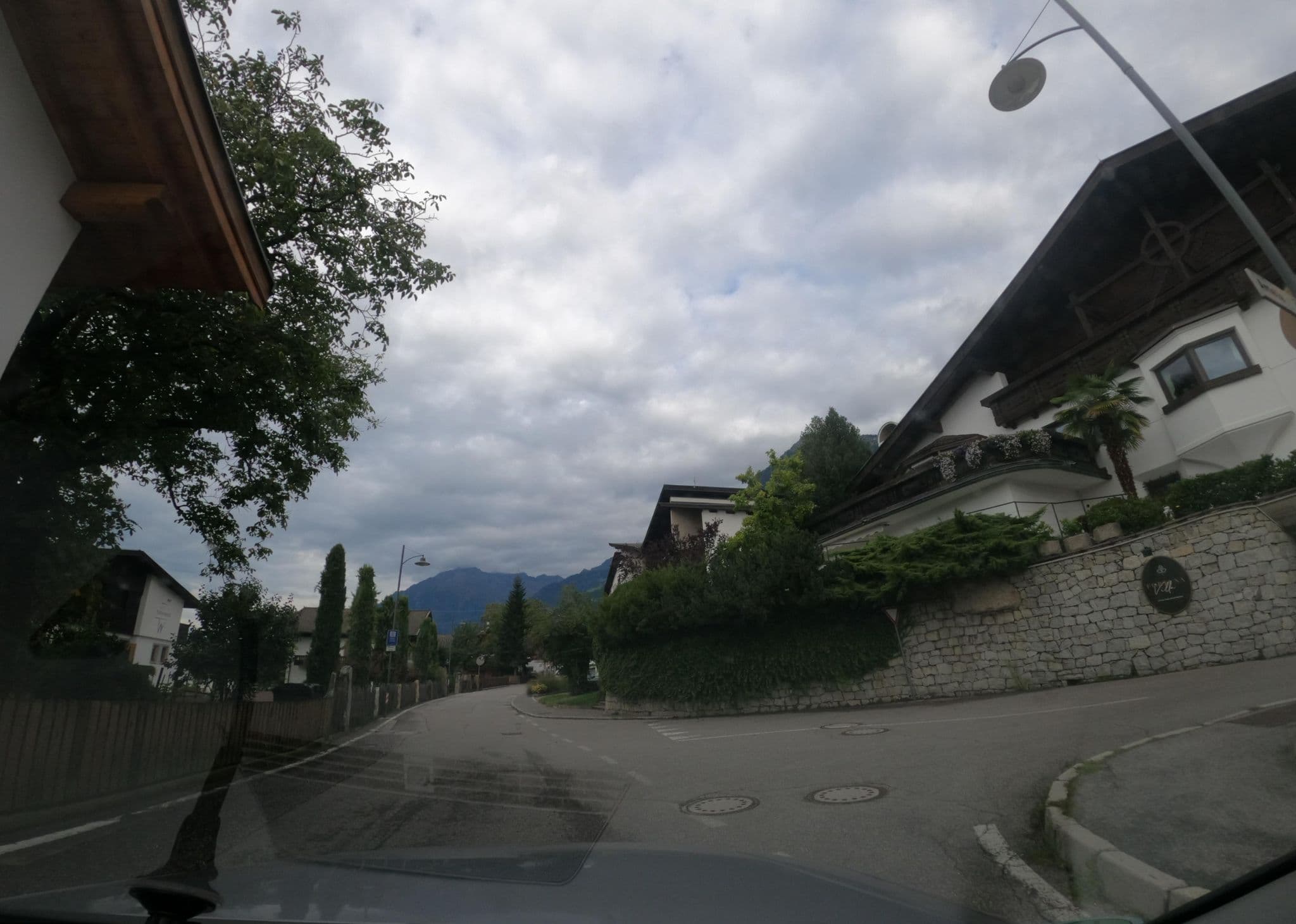 Street view near Villa Fortuna, Tirolo