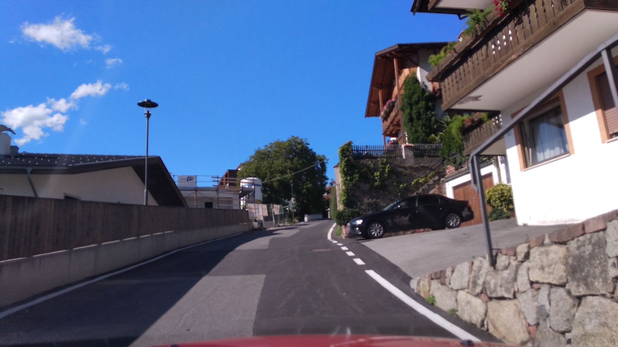 Street view near Schönau, Scena
