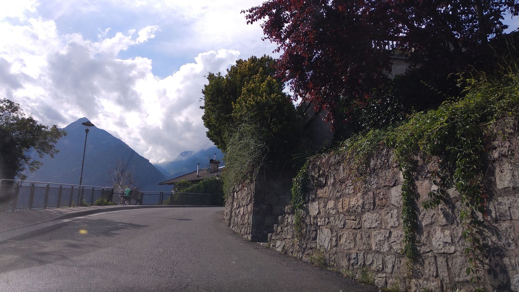 Street view near Baumannhof, Scena - Schenna