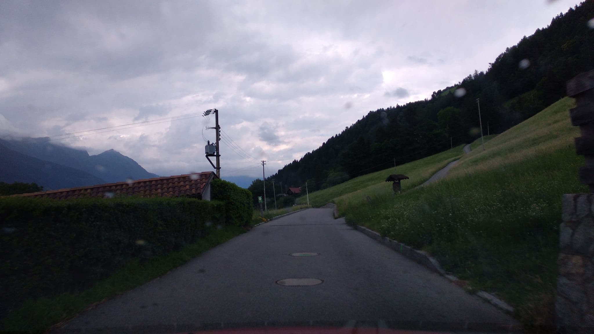 Street view near Hotel Pichler, Scena - Schenna