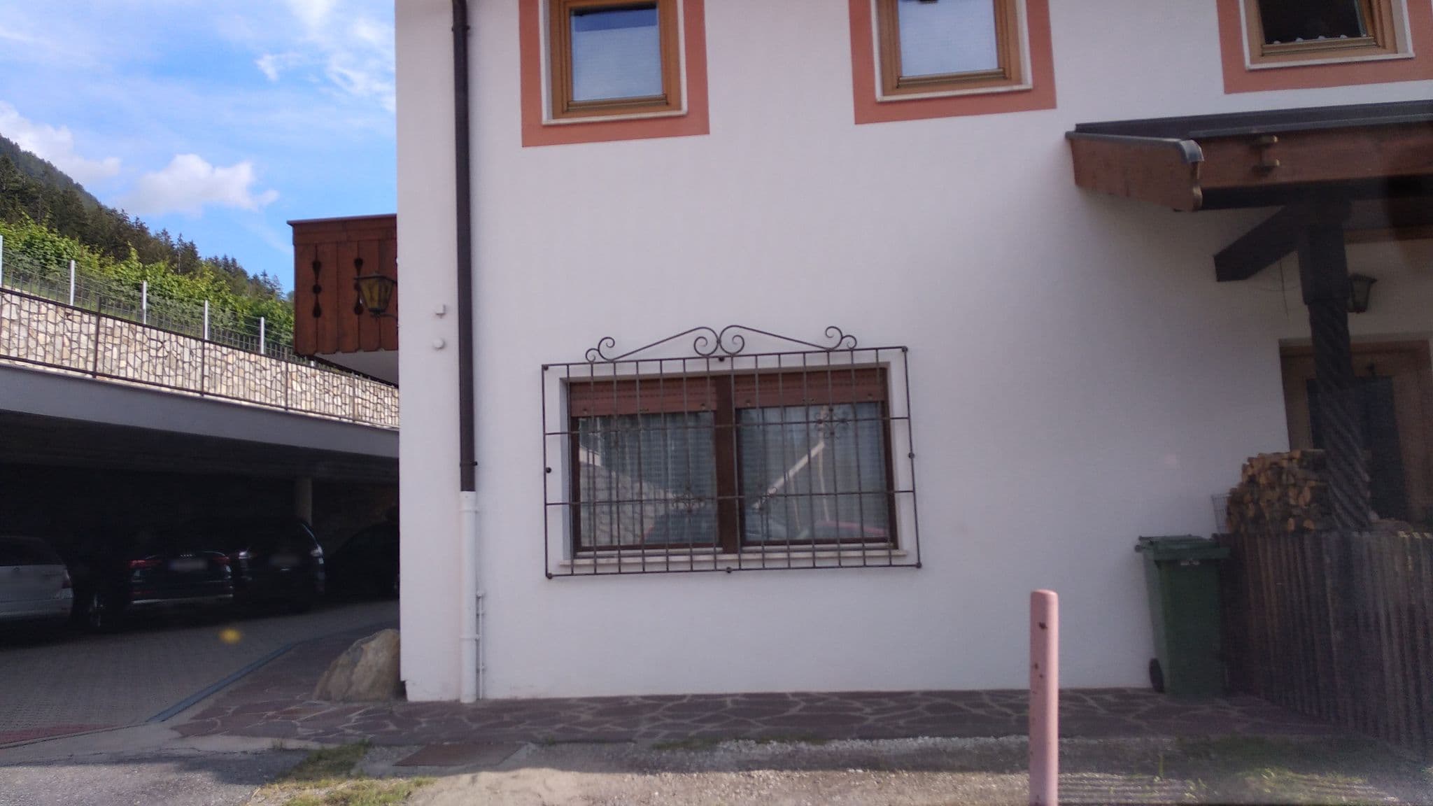 Street view near Michael am Waal, Scena