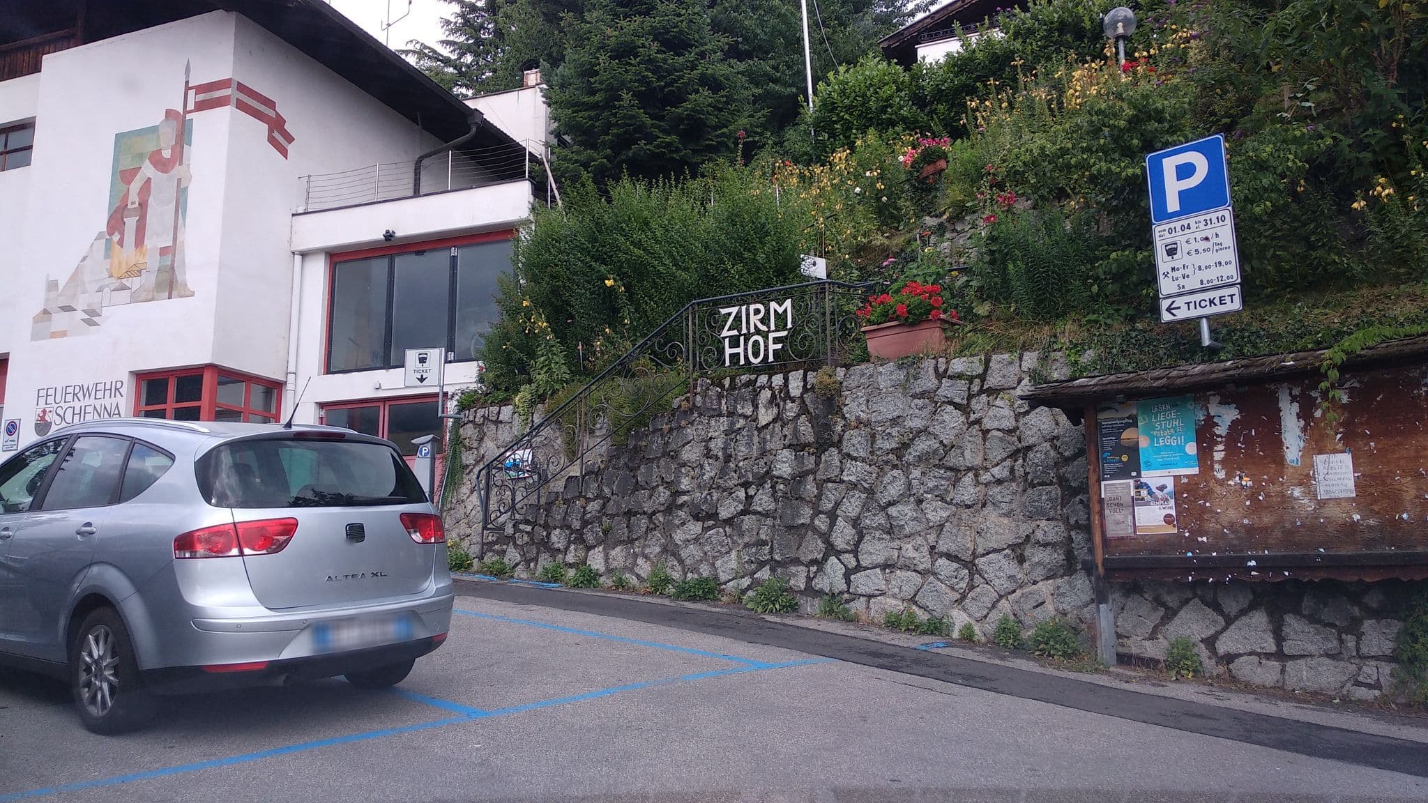 Street view near Zirmhof - Zimmer + FeWo, Scena — © steinm (CC BY-SA · Mapillary)