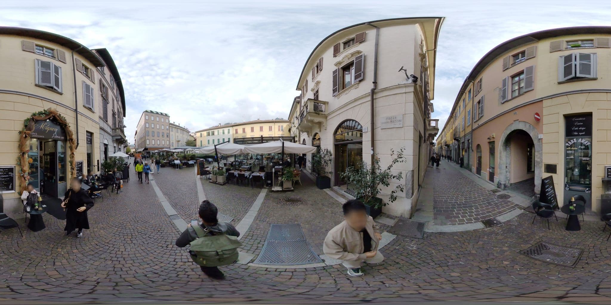 Street view near Albergo del Duca, Como — © mapconcierge (CC BY-SA · Mapillary)