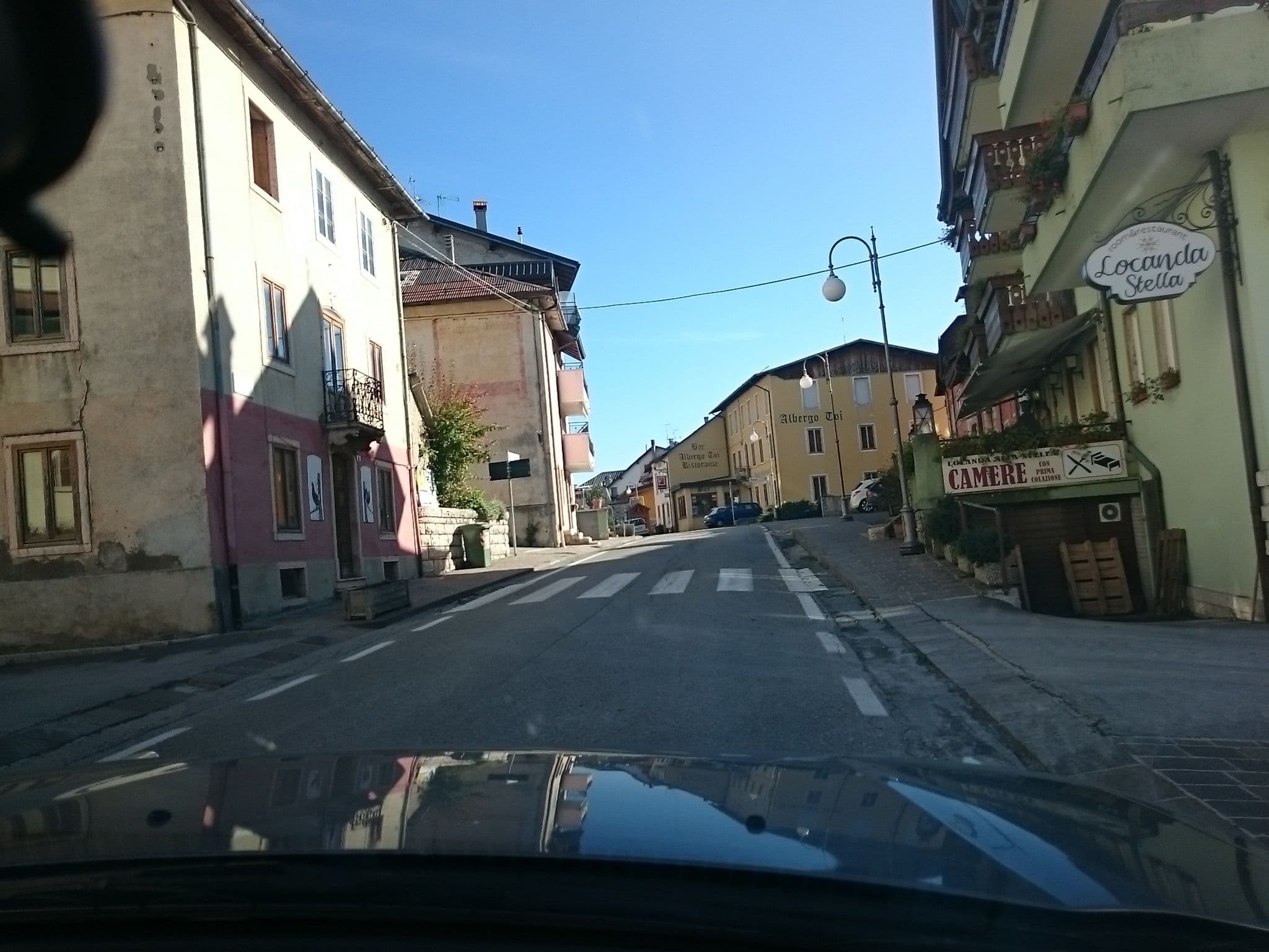 Street view near Locanda Stella, Asiago — © voschix (CC BY-SA · Mapillary)