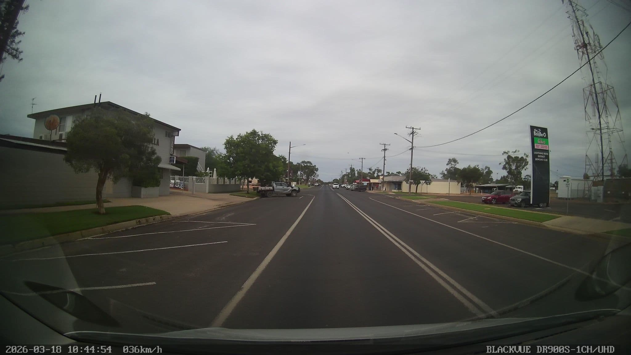 Street view near Wallangulla Motel, Lightning Ridge — © bob3bob3 (CC BY-SA · Mapillary)