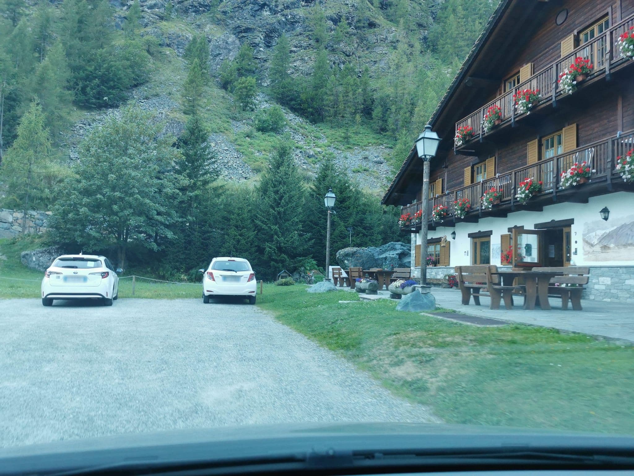 Street view near Residence Oberteil, Ayas