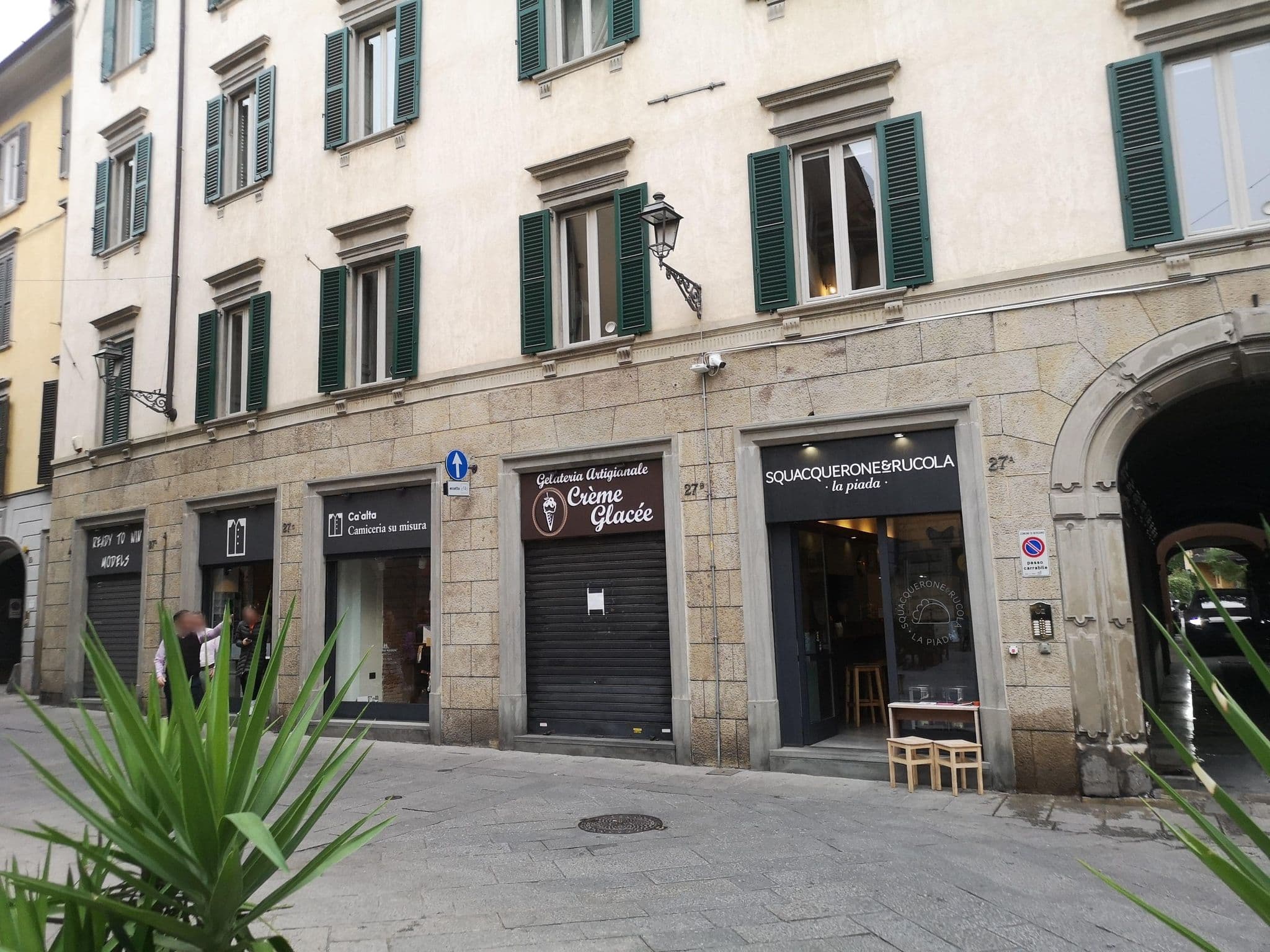 Street view near Casa Vacanze La Piazzetta, Bergamo
