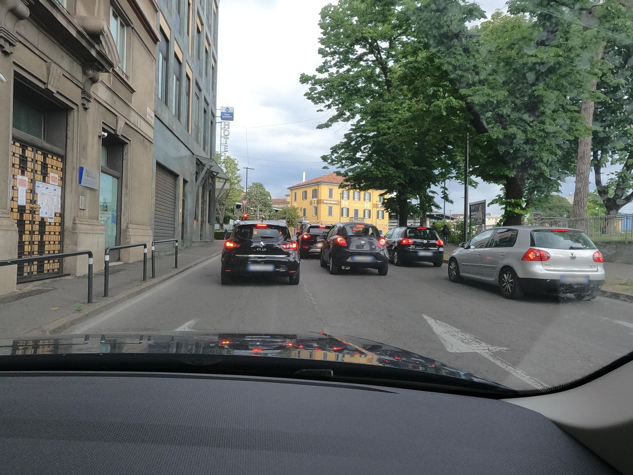 Street view near Best Western Hotel Piemontese, Bergamo
