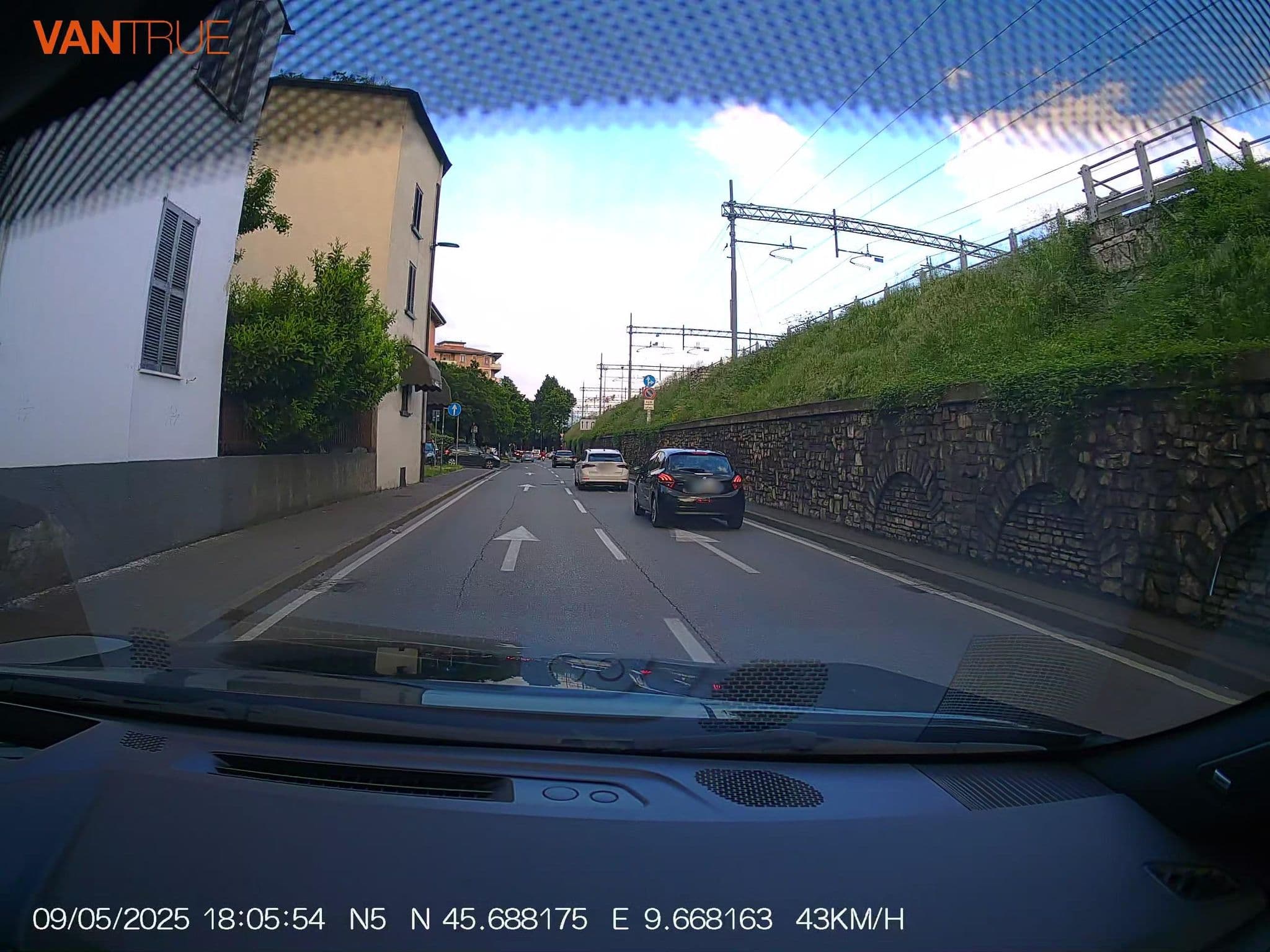 Street view near San Giorgio, Bergamo