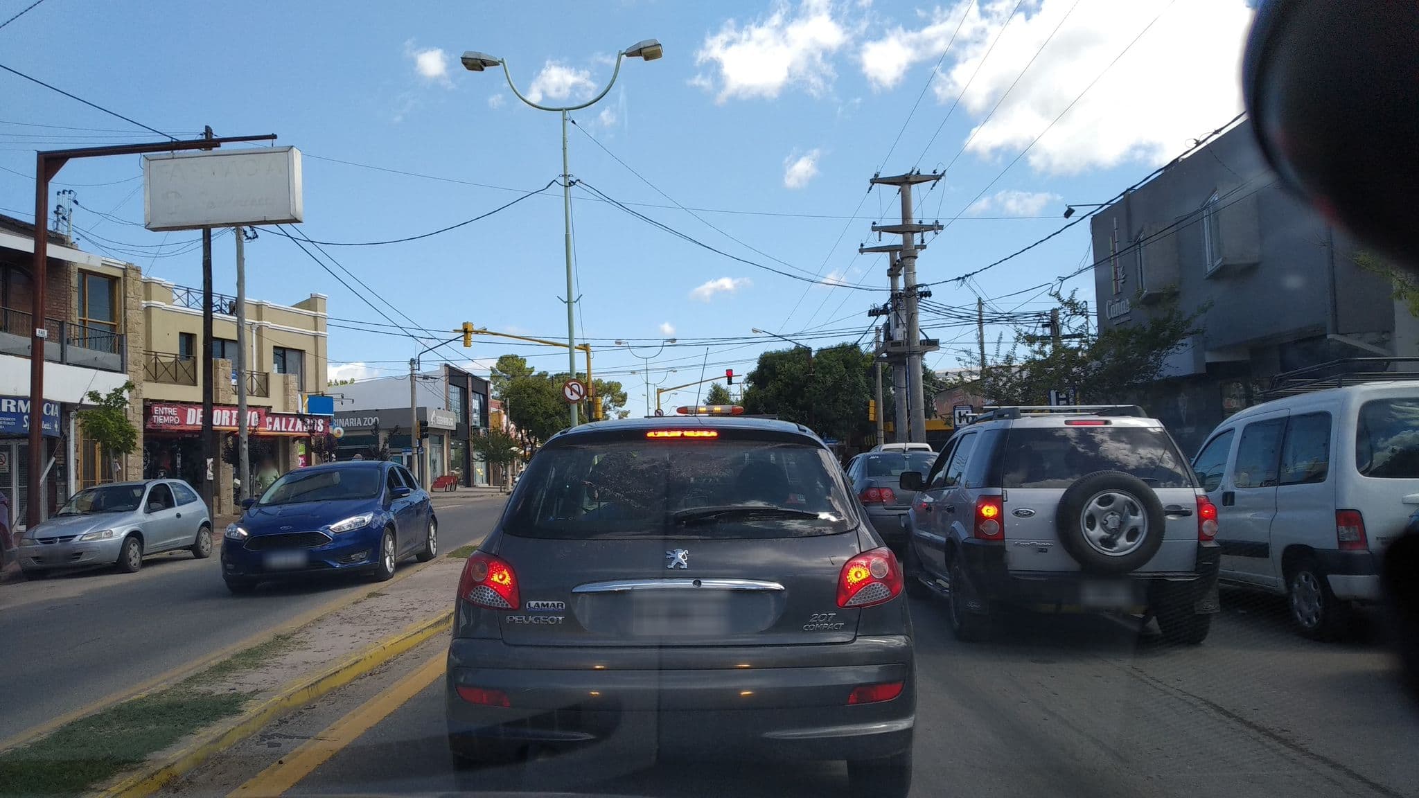 Street view near Hotel Los Aromos, Mina Clavero — © nicfer (CC BY-SA · Mapillary)