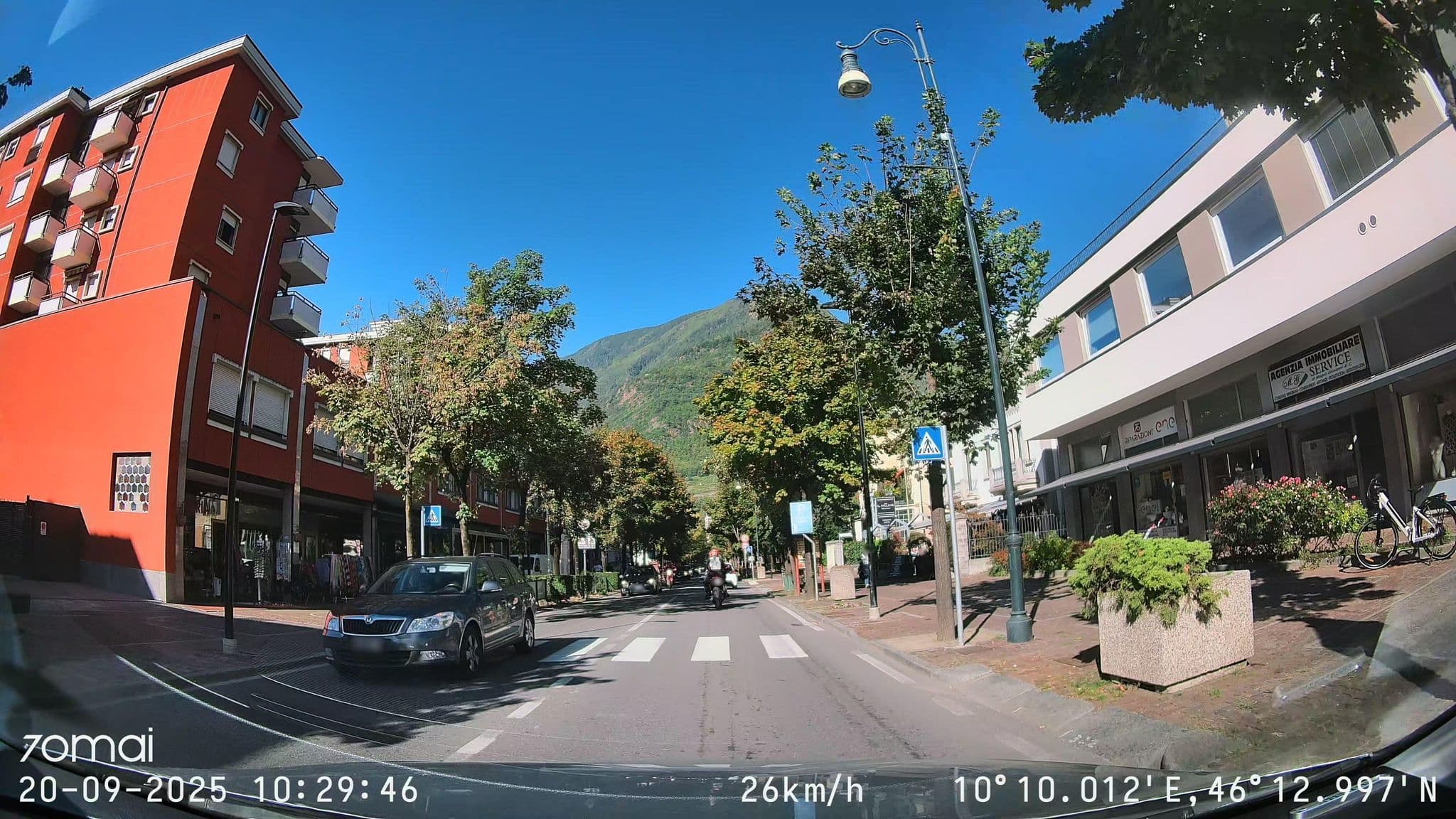 Street view near Lucini Vacanze, Tirano — © doriel (CC BY-SA · Mapillary)