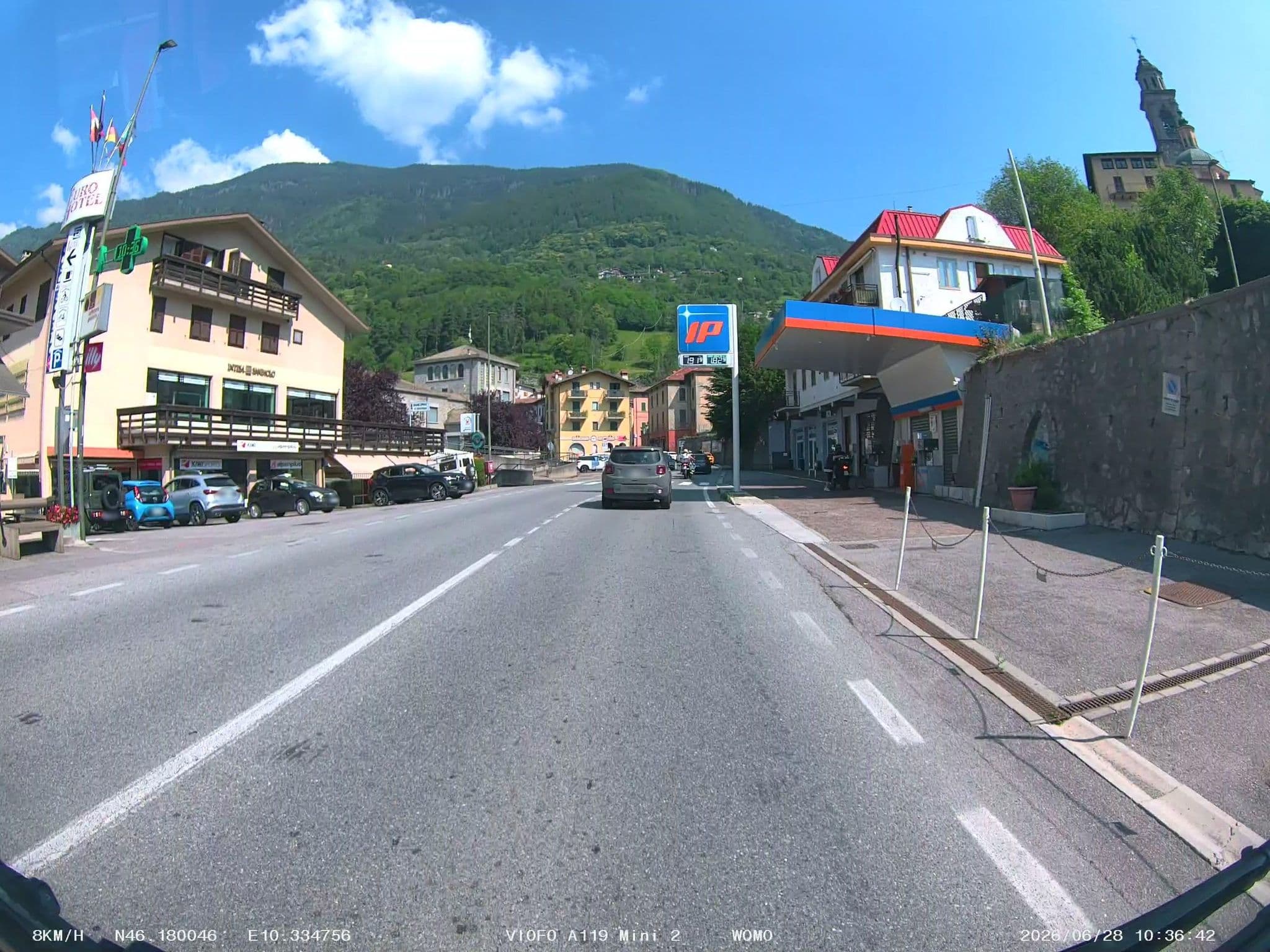 Street view near Euro Hotel, Edolo — © soulcover (CC BY-SA · Mapillary)