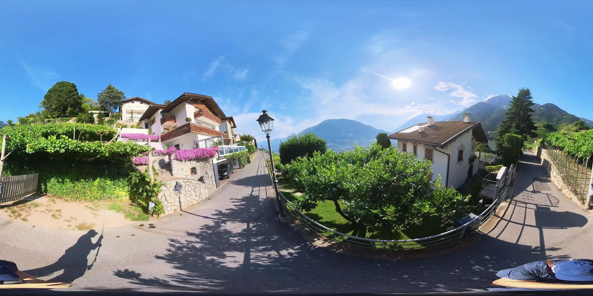 Street view near Herzgütl, Tirolo