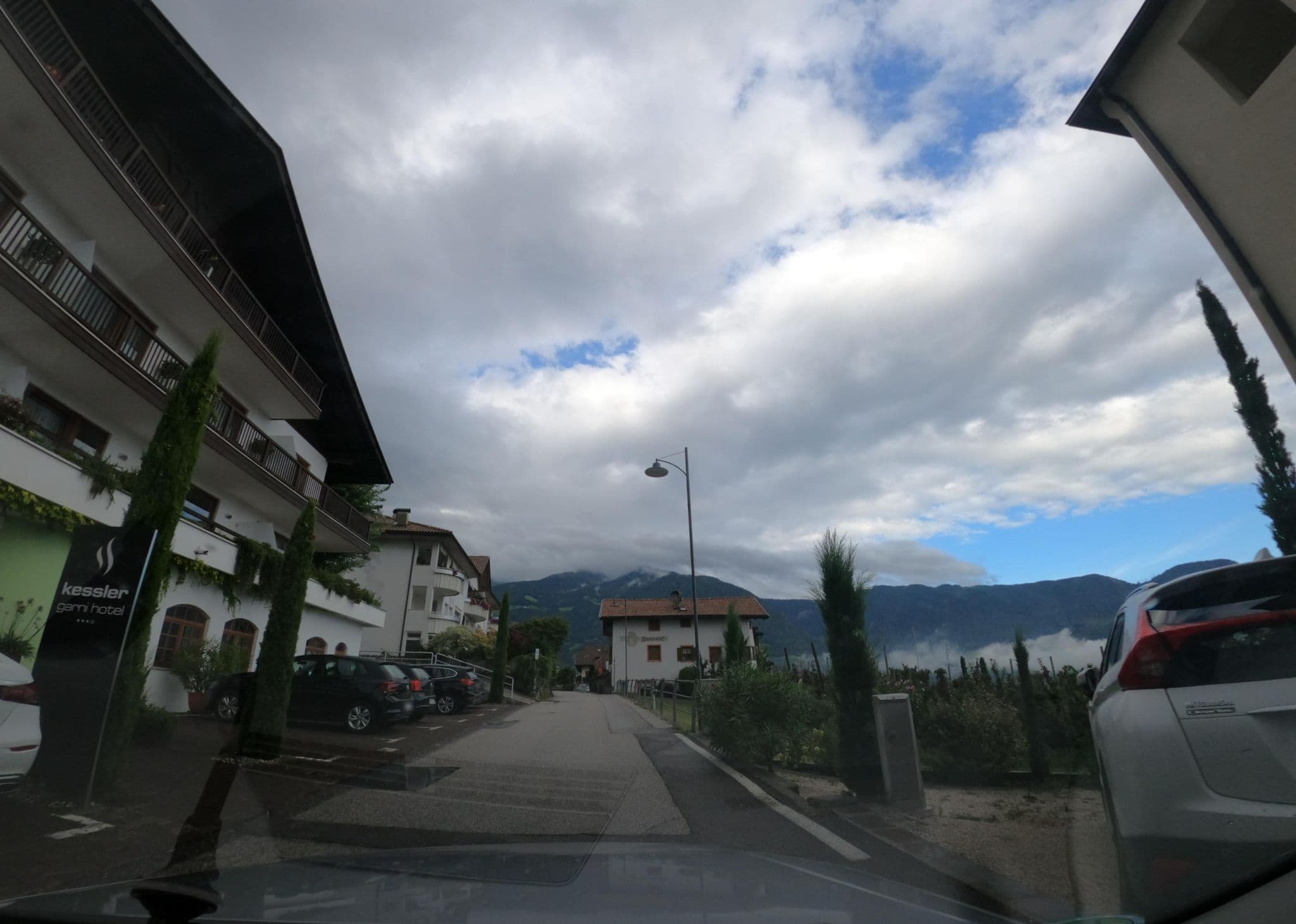 Street view near Hotel Kessler, Tirolo
