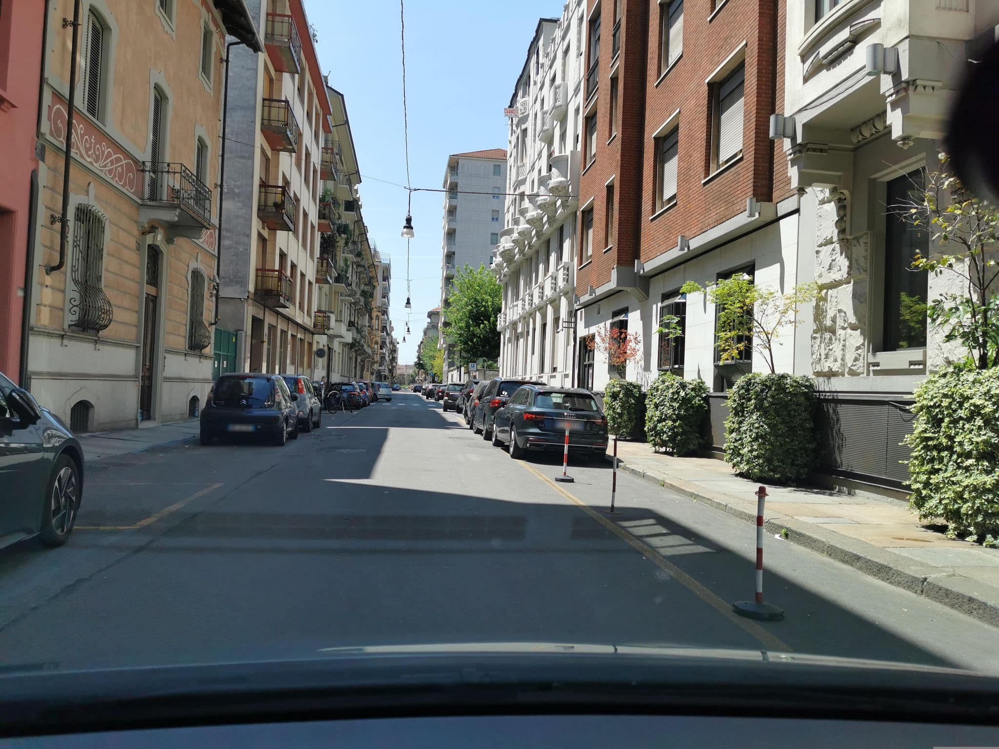 Street view near Art Hotel Boston, Crocetta — © canfe (CC BY-SA · Mapillary)