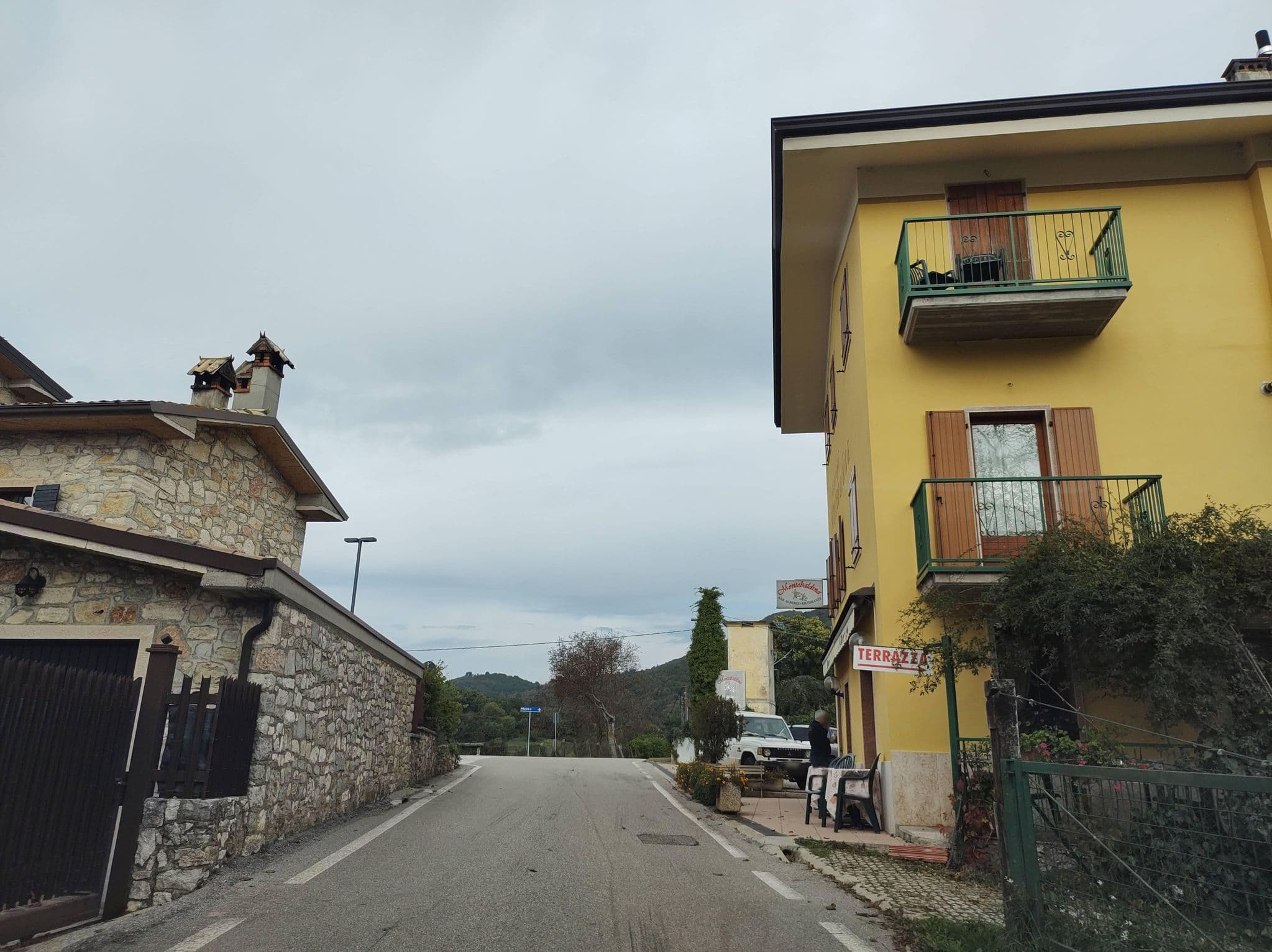 Street view near Hotel Montebaldina, San Zeno — © thetornado76 (CC BY-SA · Mapillary)
