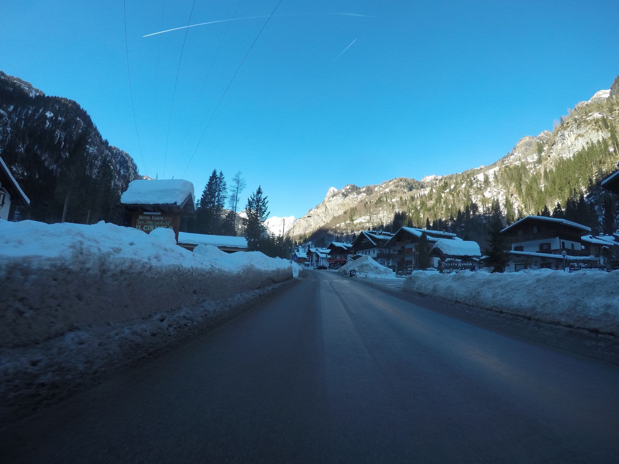Street view near Garnì Il Cirmolo, Livinallongo del Col di Lana