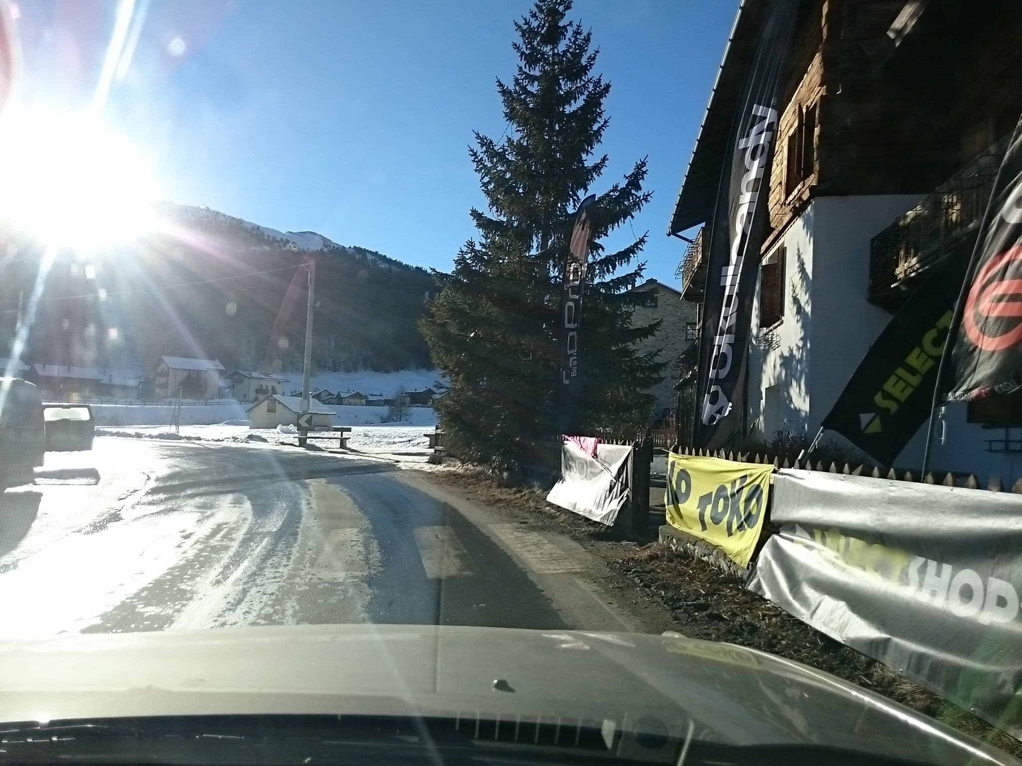 Street view near Chalet del Sole, Livigno