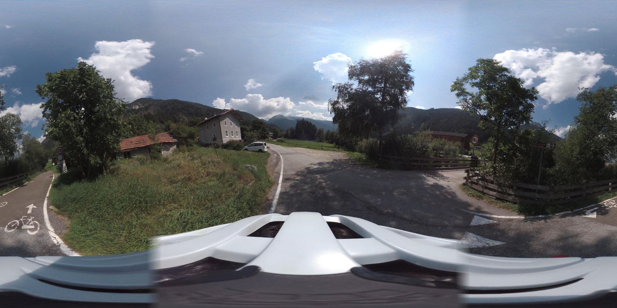 Street view near Pension Freund, Colle Isarco — © giubar (CC BY-SA · Mapillary)