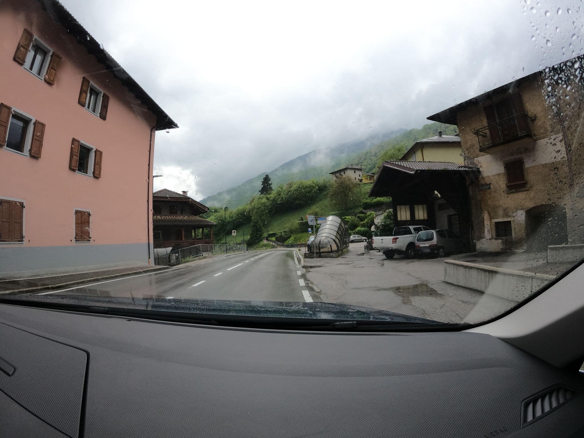 Street view near Albergo Roncone, Roncone — © borovac (CC BY-SA · Mapillary)