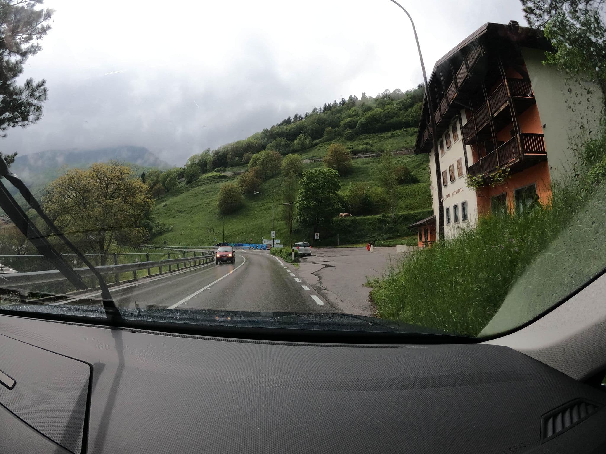 Street view near Albergo Eden, Roncone — © borovac (CC BY-SA · Mapillary)