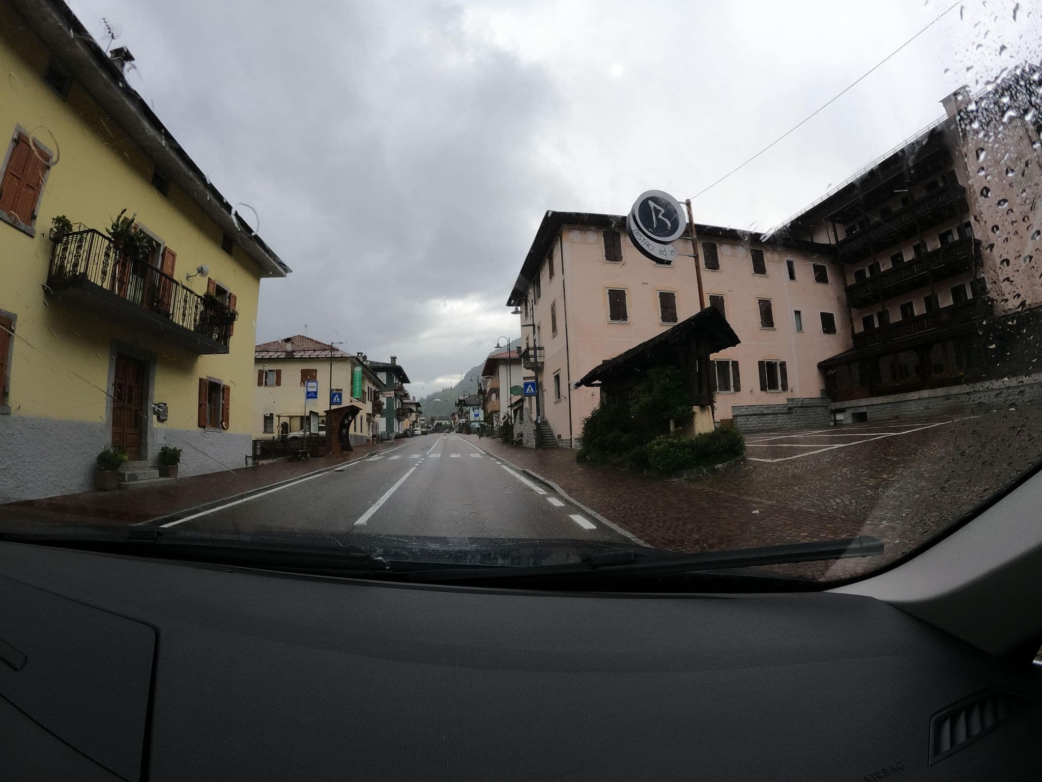 Street view near Hotel Carlone, Roncone — © borovac (CC BY-SA · Mapillary)
