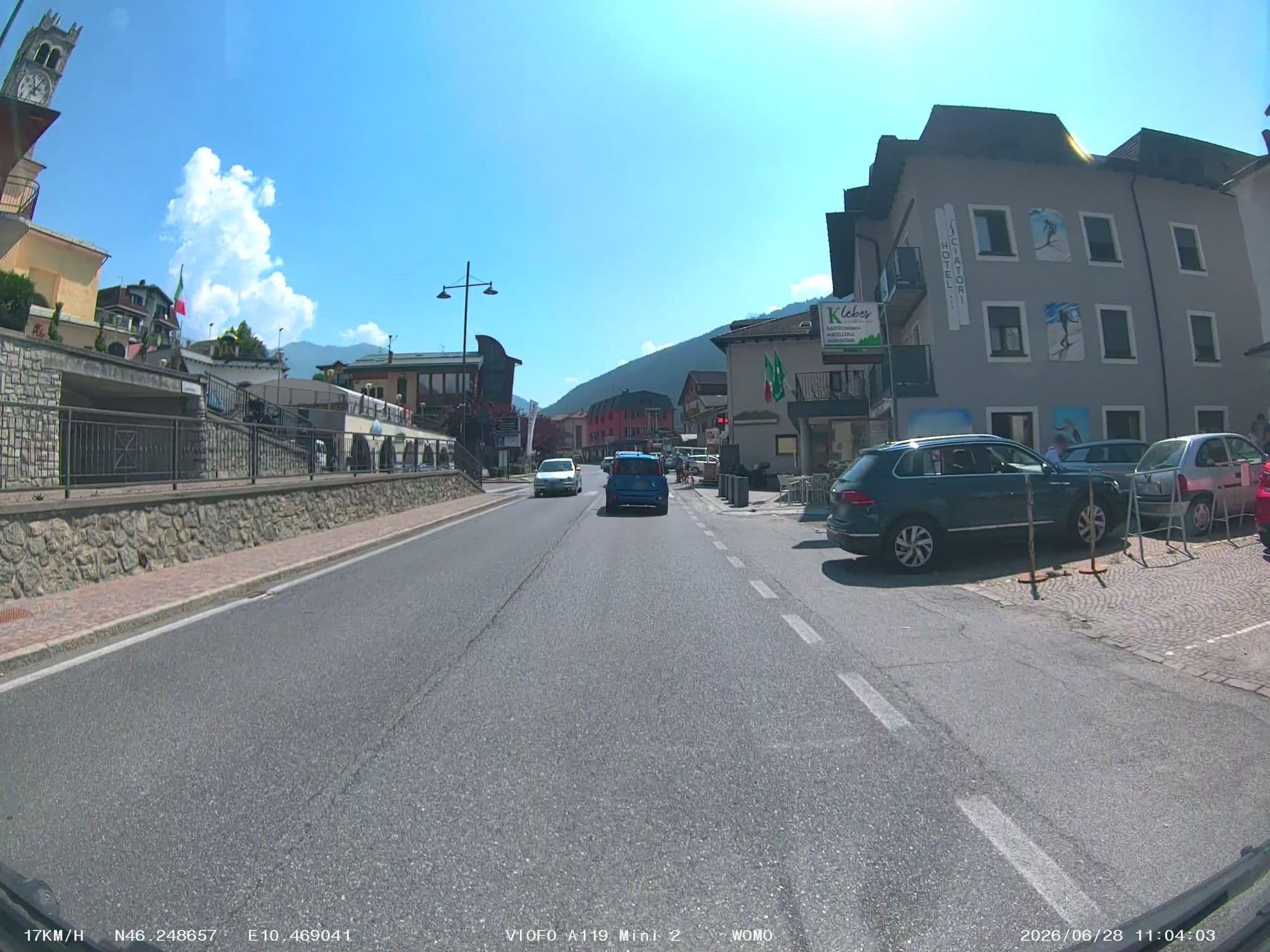 Street view near Hotel Sciatori, Ponte di Legno — © soulcover (CC BY-SA · Mapillary)