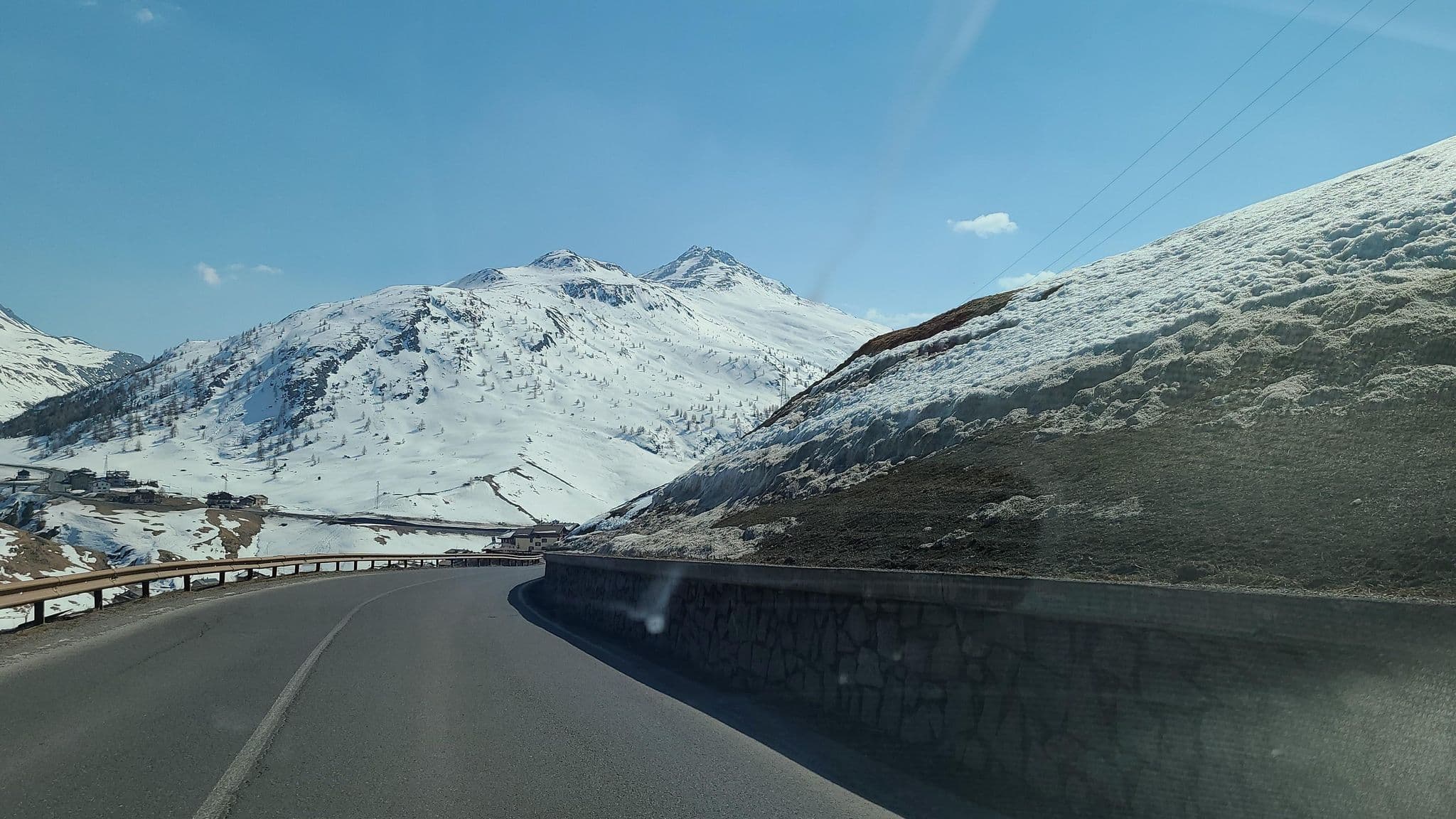Street view near Albergo 2000, Livigno