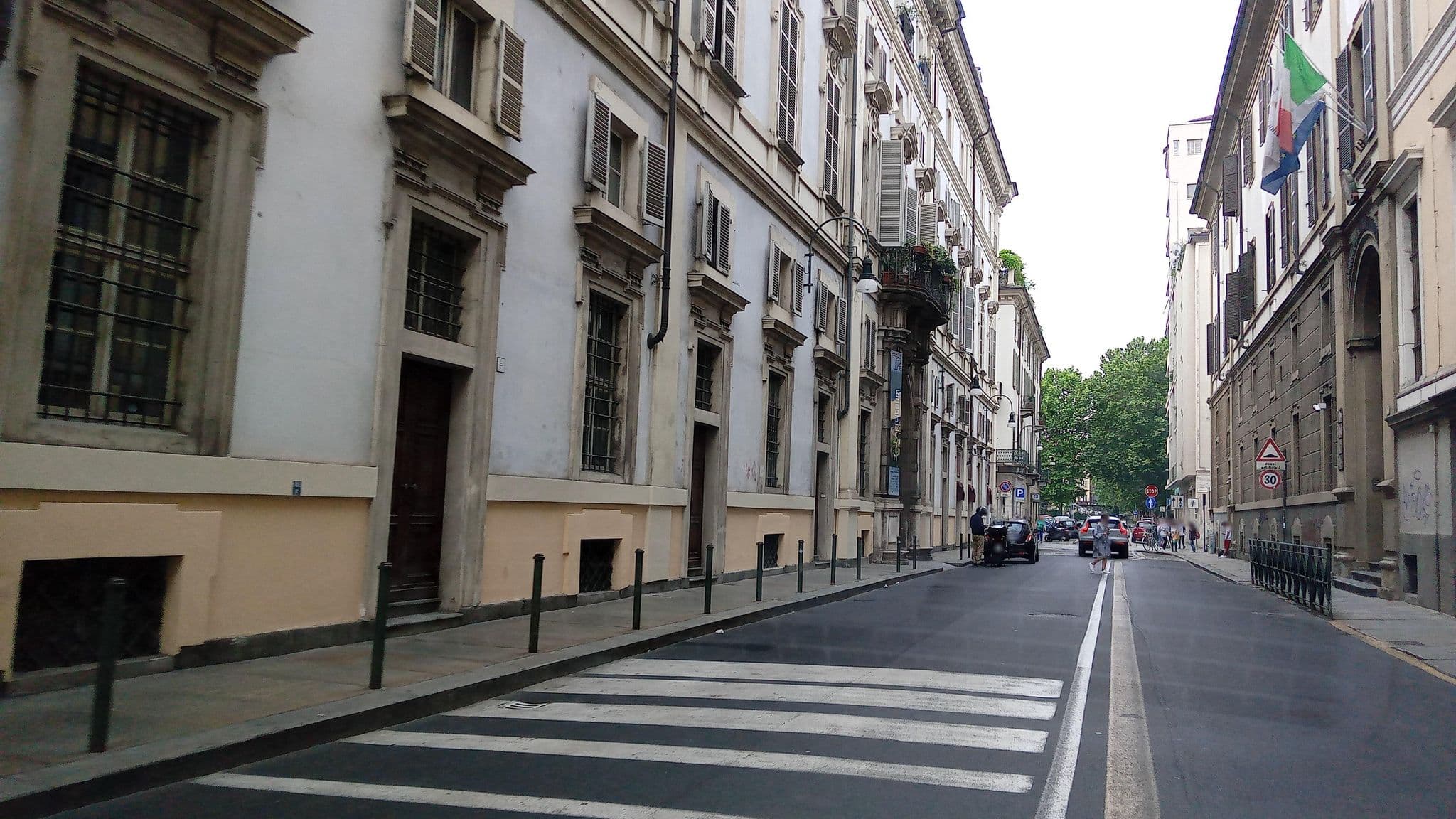 Street view near B&B ai Savoia, Quadrilatero — © ffierm (CC BY-SA · Mapillary)
