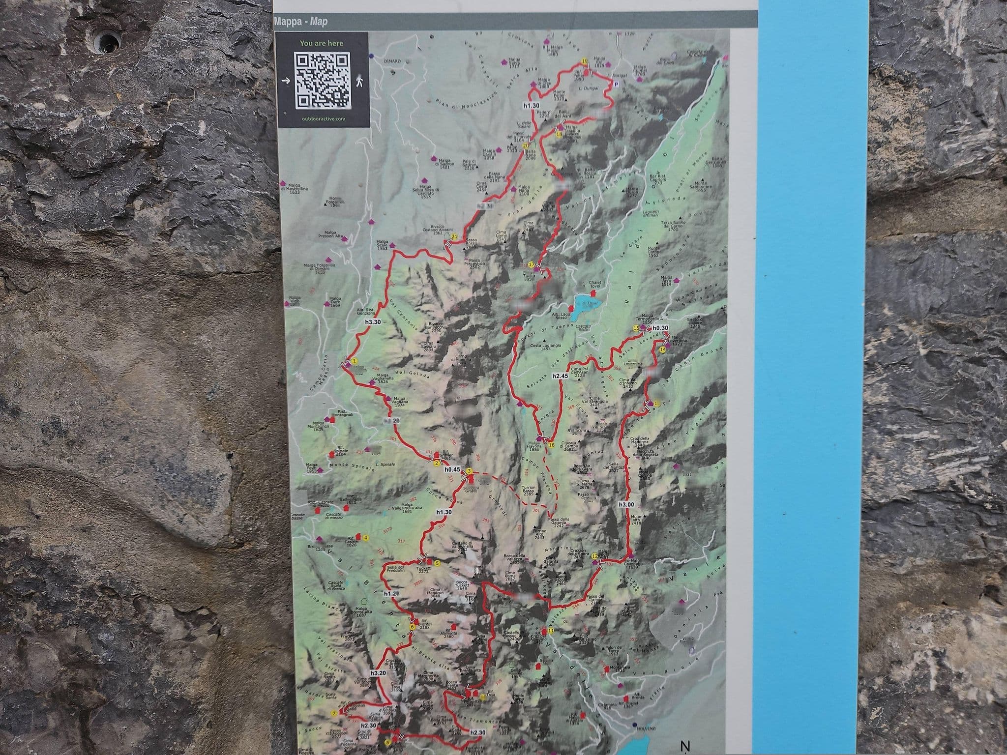 Street view near Rifugio Giorgio Graffer al Grostè, Molveno — © ursus (CC BY-SA · Mapillary)