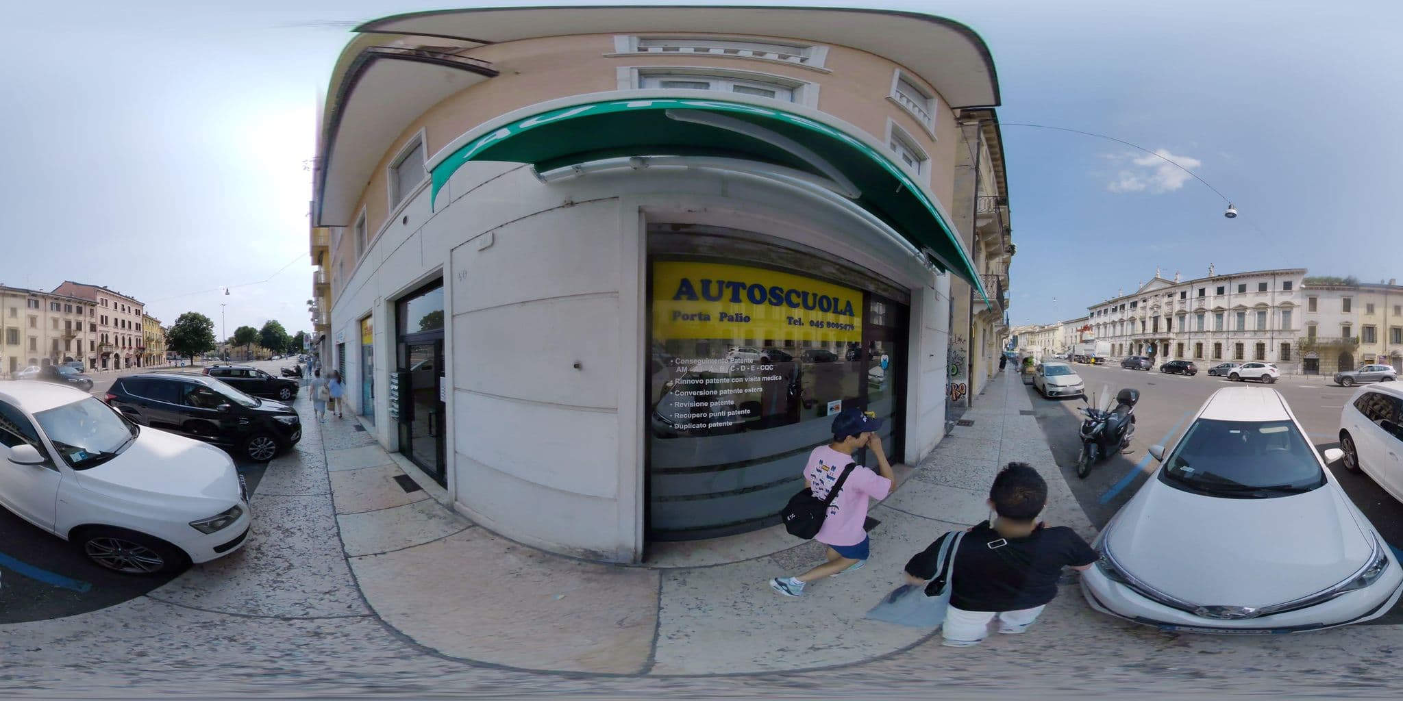 Street view near B&B sterlitzia, Verona — © mapconcierge (CC BY-SA · Mapillary)