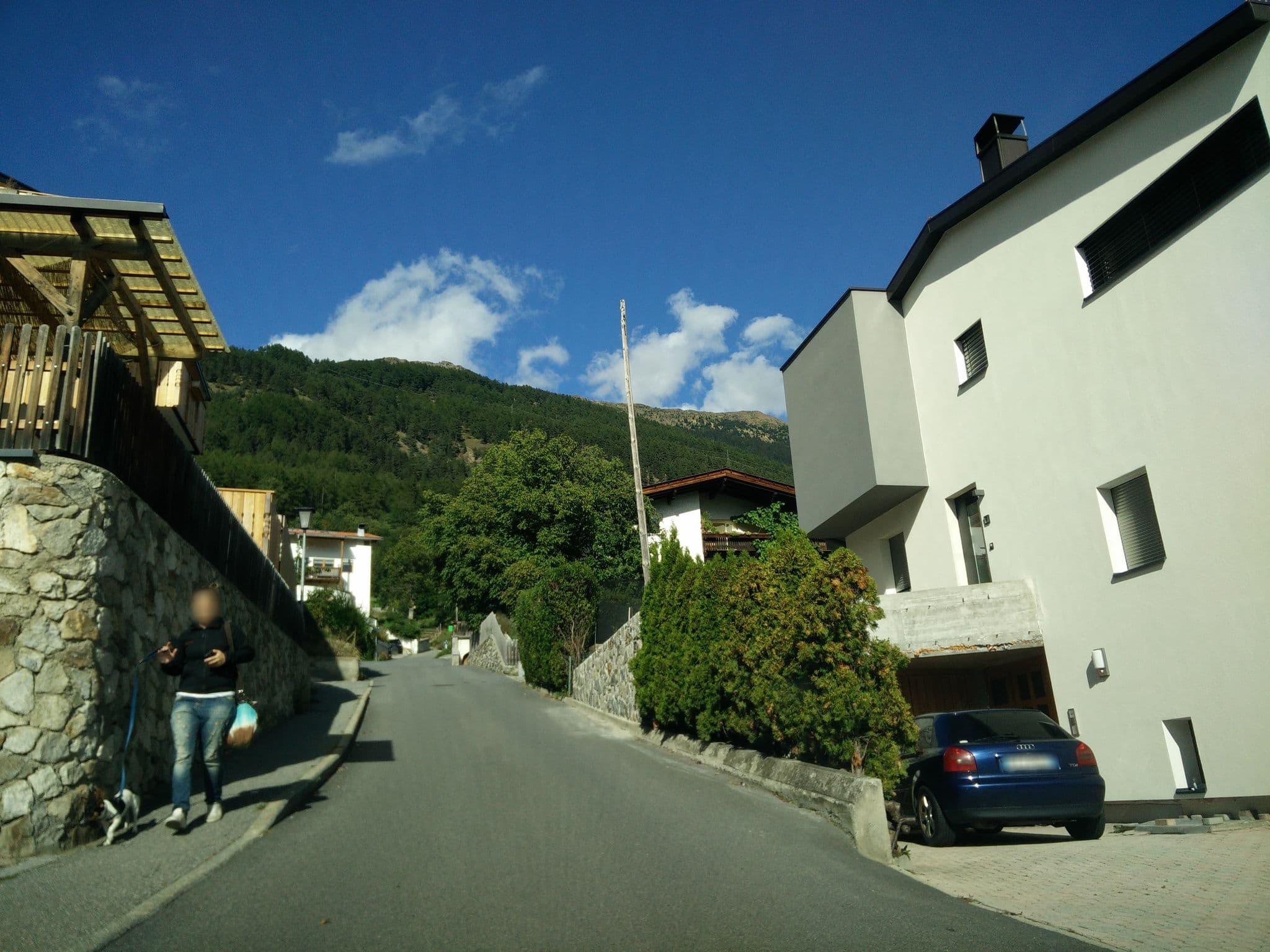 Street view near Ortlerblick, Malles Venosta