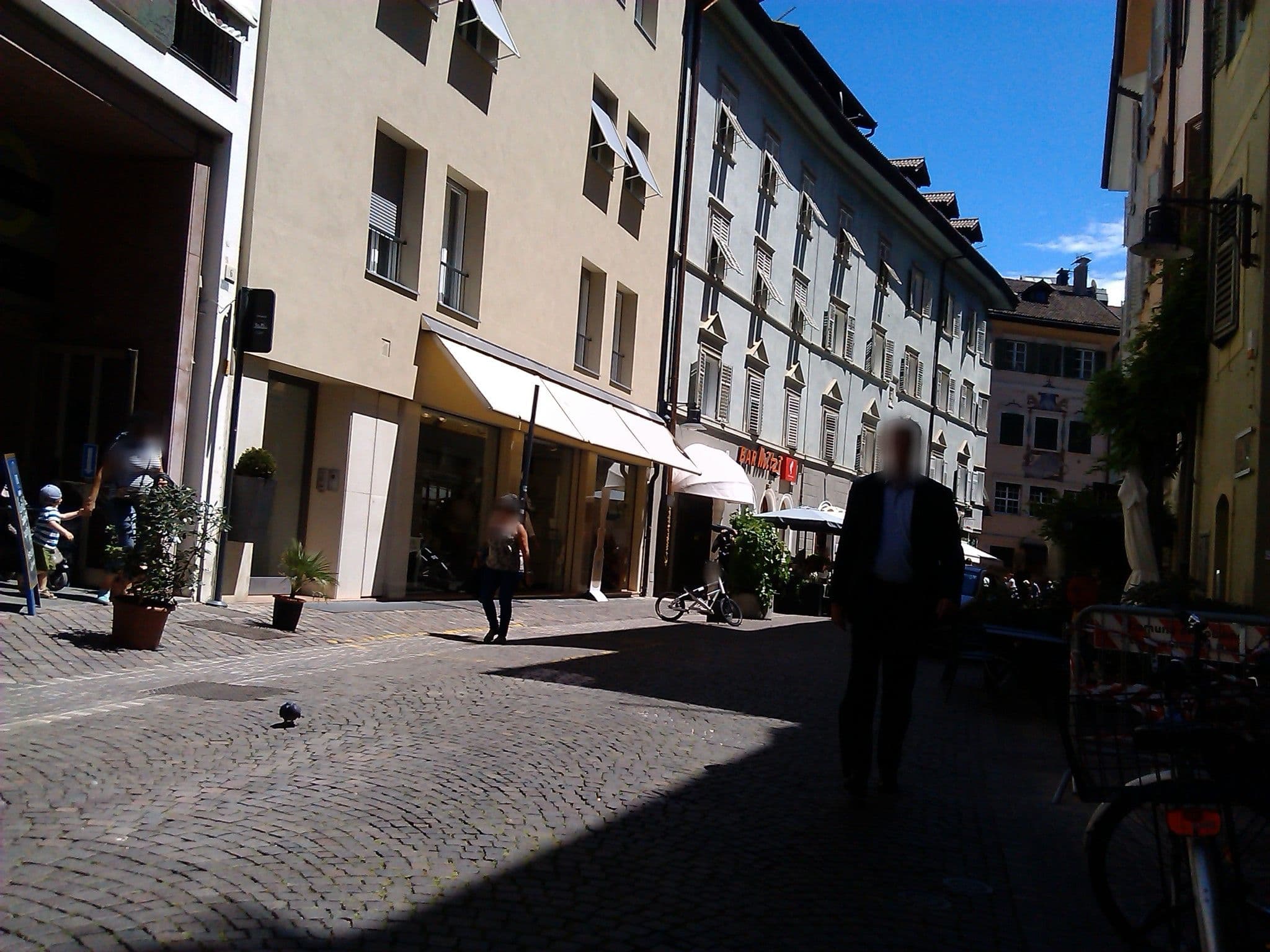 Street view near Capitol Rooms, Bolzano — © changchun1 (CC BY-SA · Mapillary)