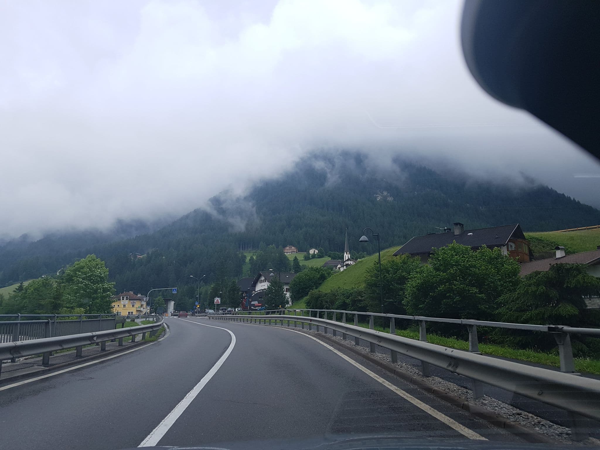 Street view near Hotel Goldenes Kreuz / Croce d'Oro, Ortisei