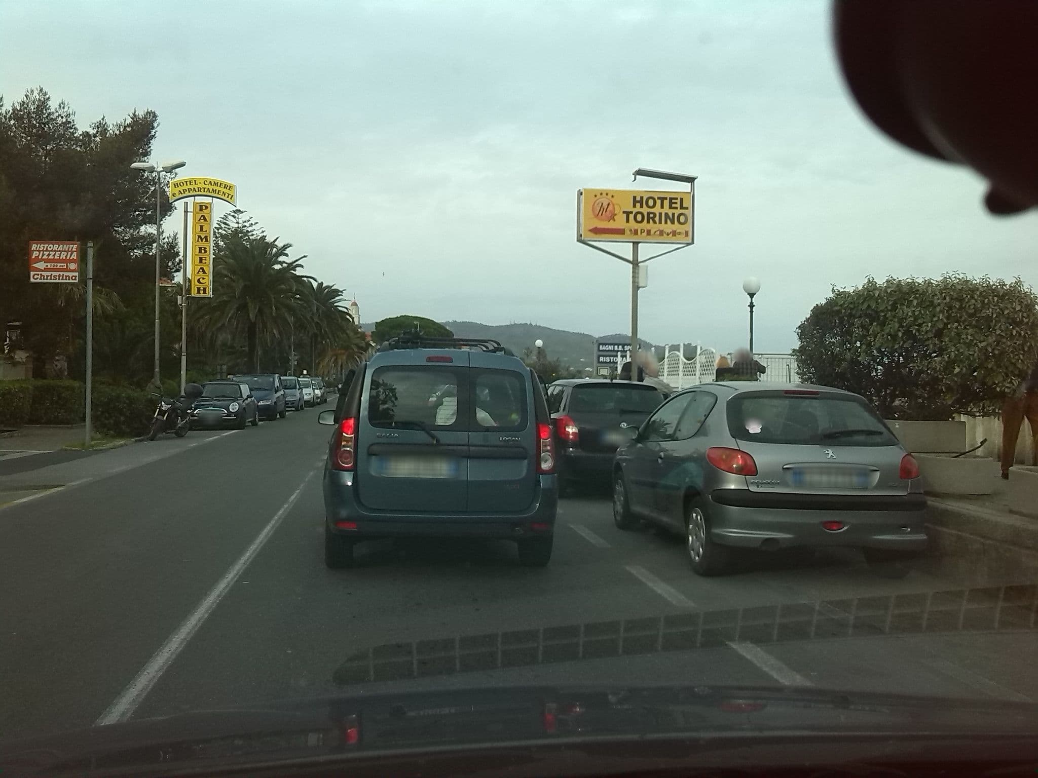 Street view near Residence Palm Beach, Diano Marina — © cascafico (CC BY-SA · Mapillary)