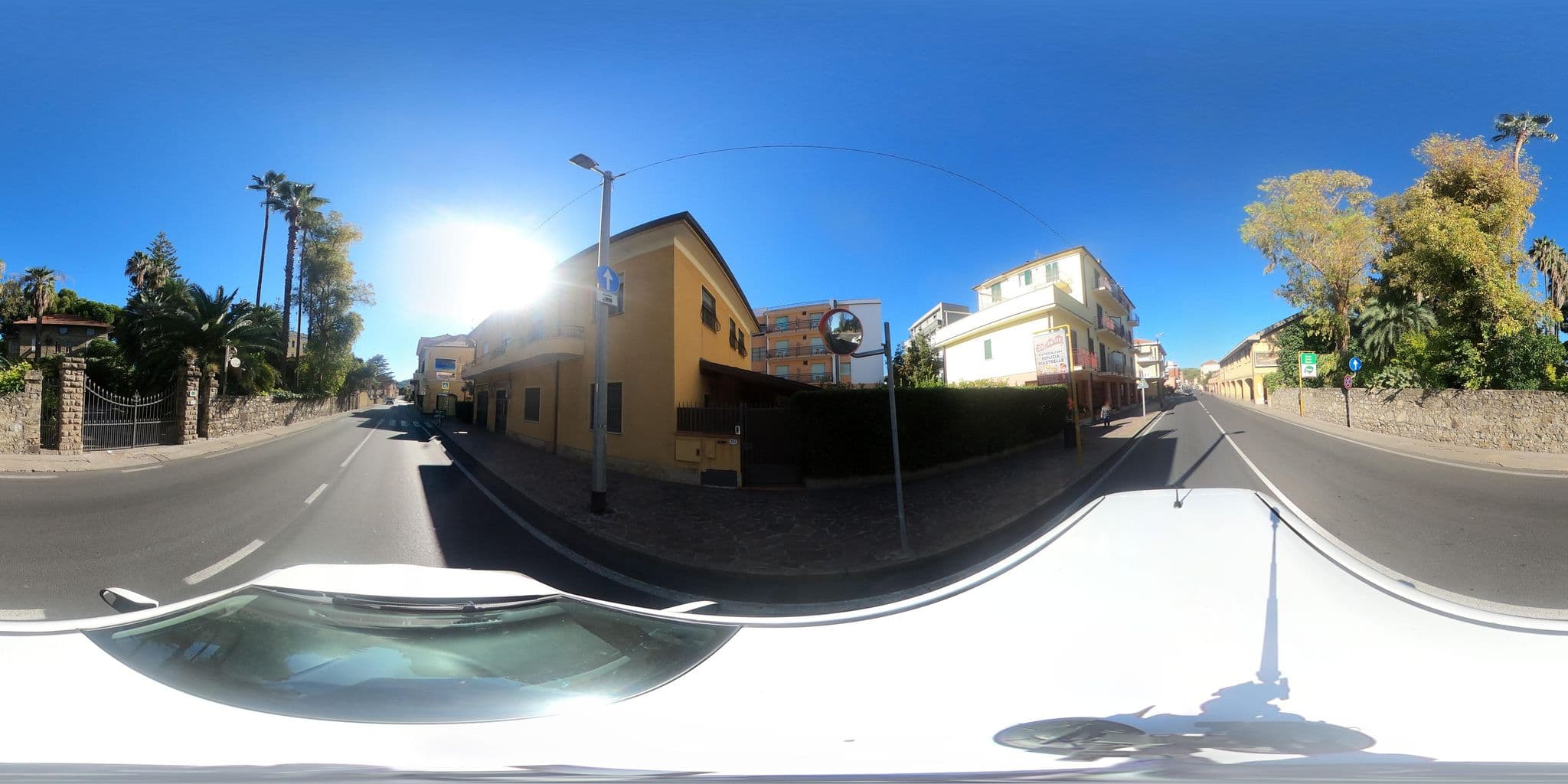 Street view near Hotel Capri, Diano Marina — © LucianoC63 (CC BY-SA · Mapillary)