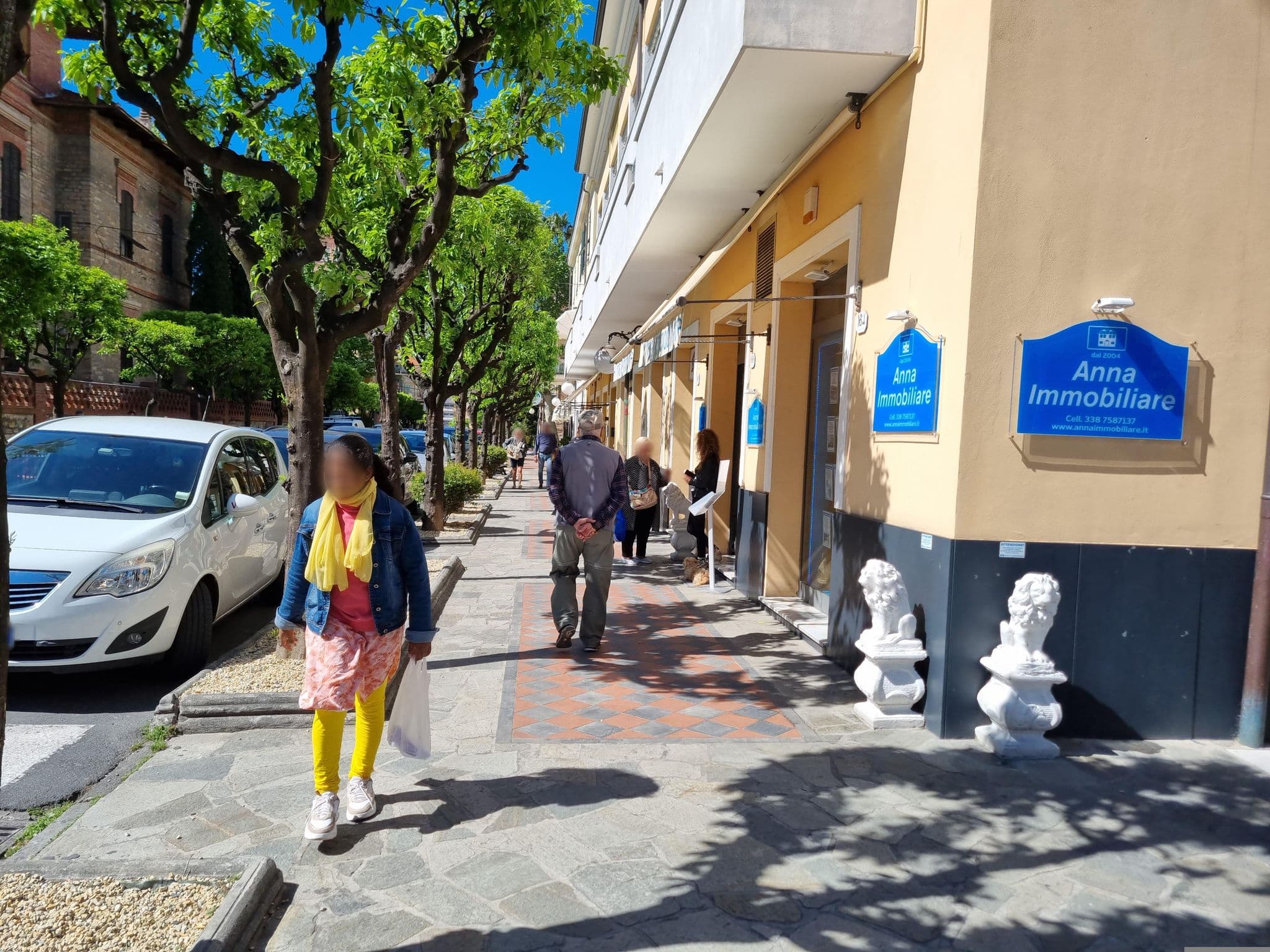 Street view near Appartamenti Palmaria, Diano Marina — © Yha1 (CC BY-SA · Mapillary)