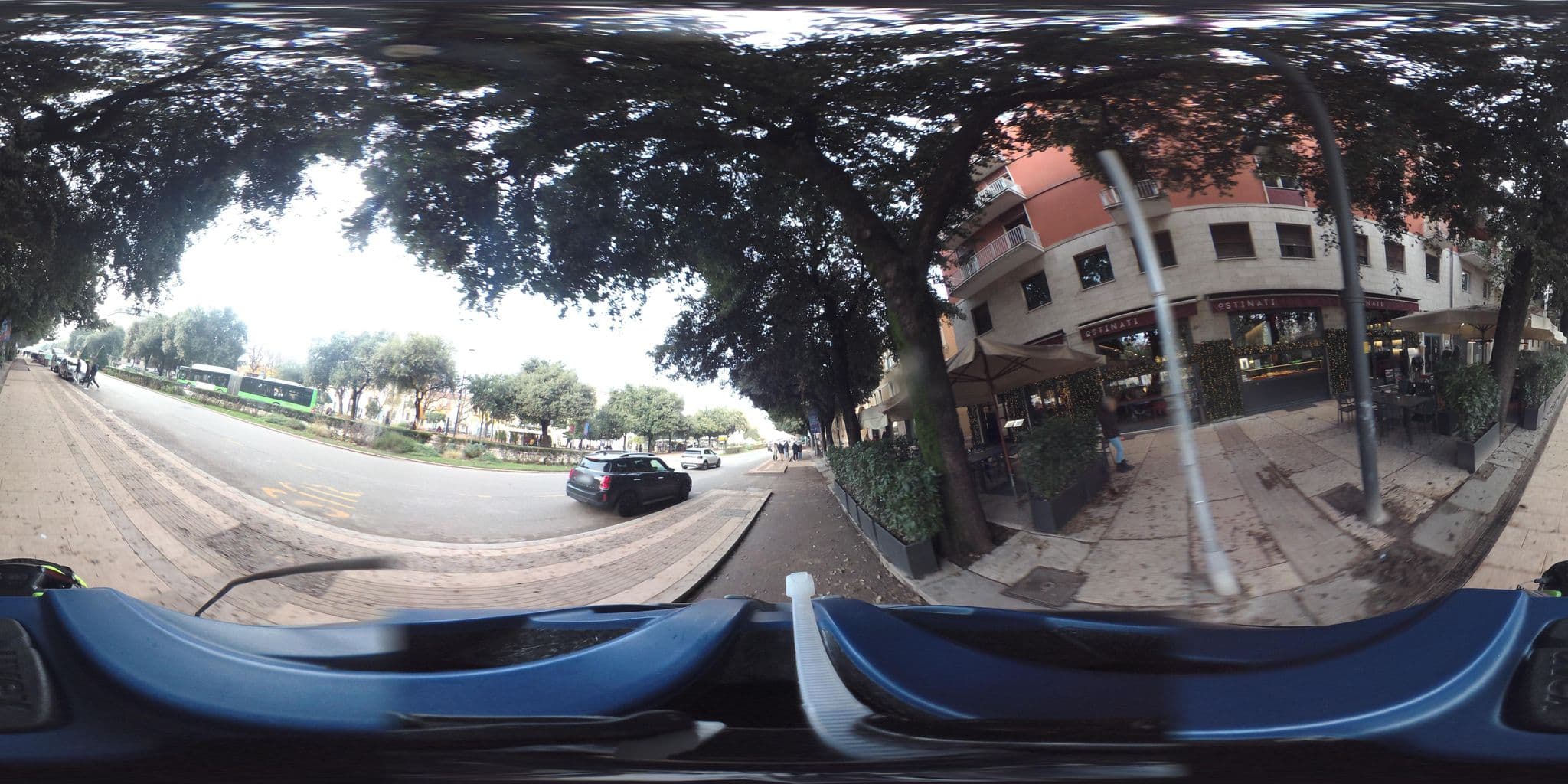 Street view near HotelVerona, Verona