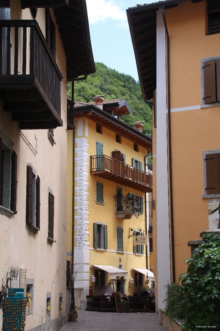 Street view near Casa Anna, Molina di Ledro