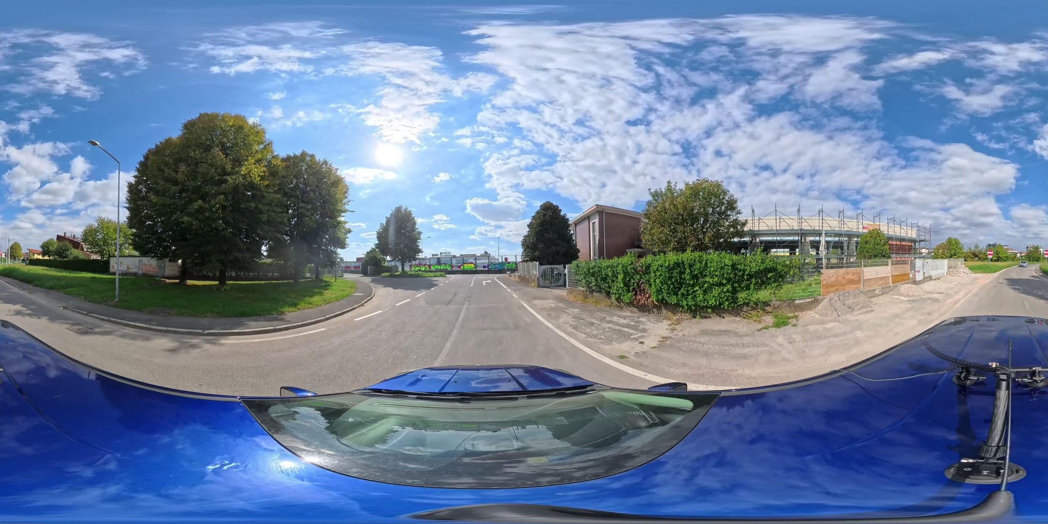 Street view near Art & hotel, Treviolo — © Polinomia (CC BY-SA · Mapillary)