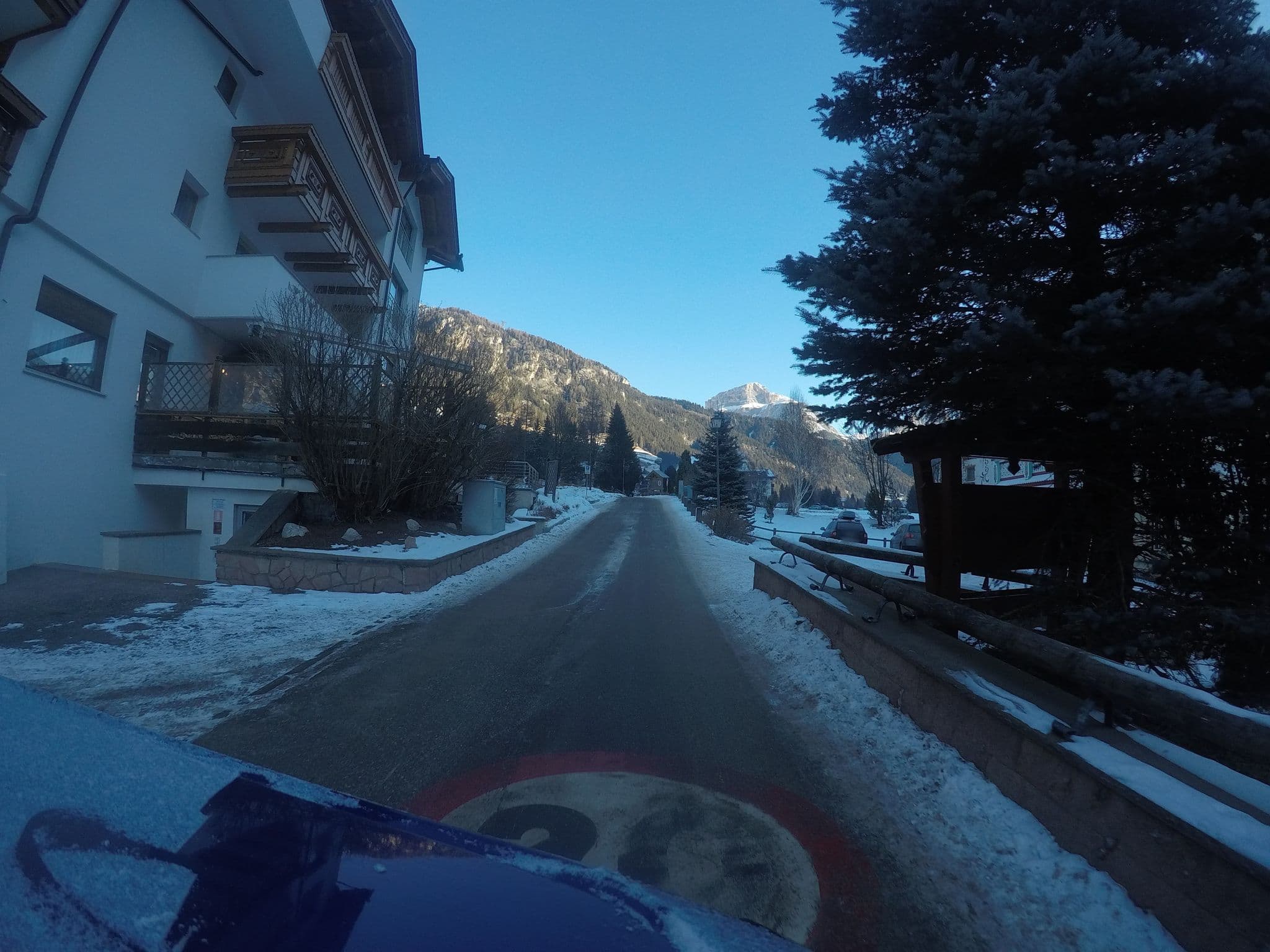Street view near Hotel Flora Alpina, Canazei — © chrisbeddow (CC BY-SA · Mapillary)