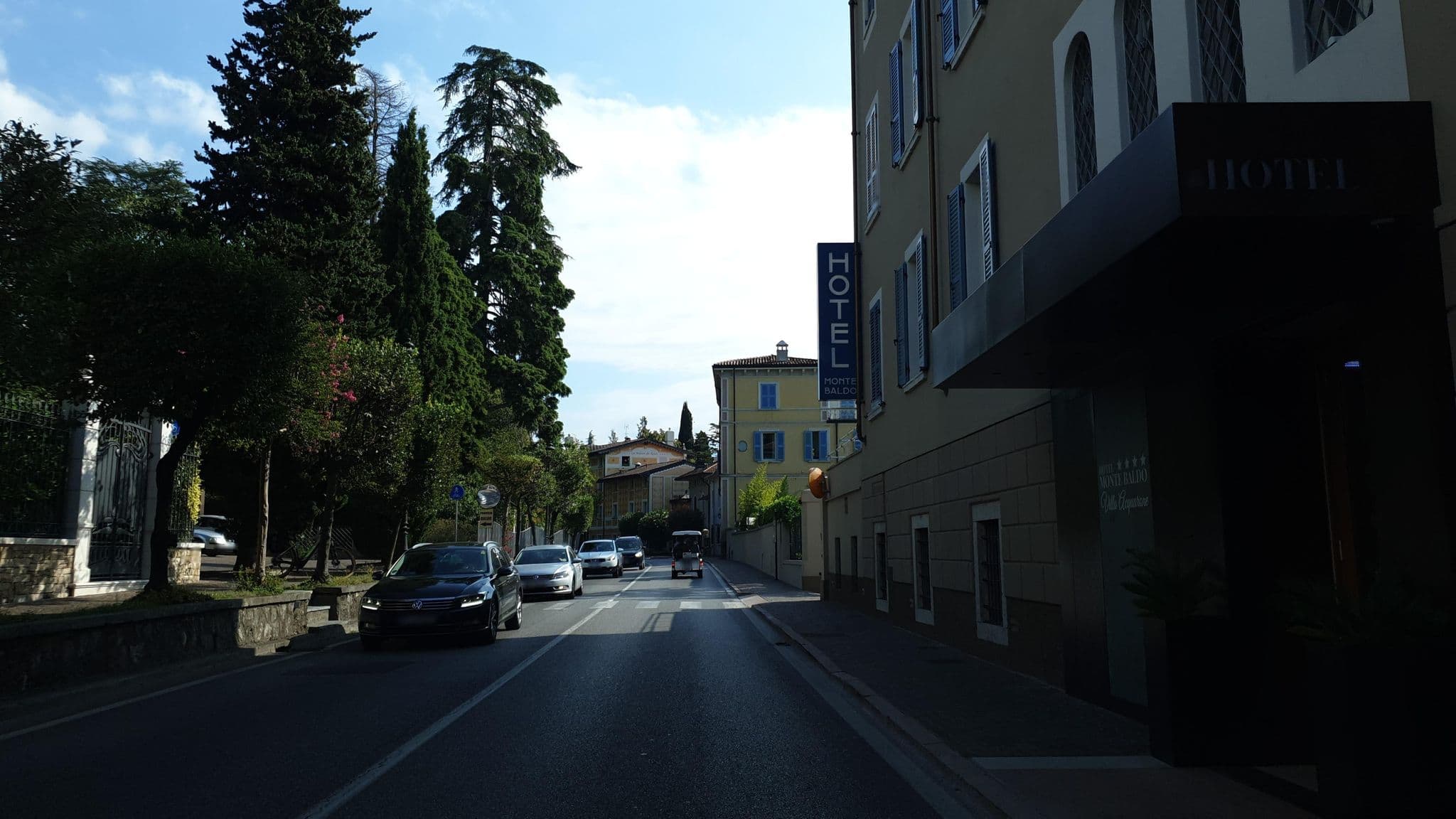 Street view near Hotel Monte Baldo, Gardone Riviera — © jopparn (CC BY-SA · Mapillary)