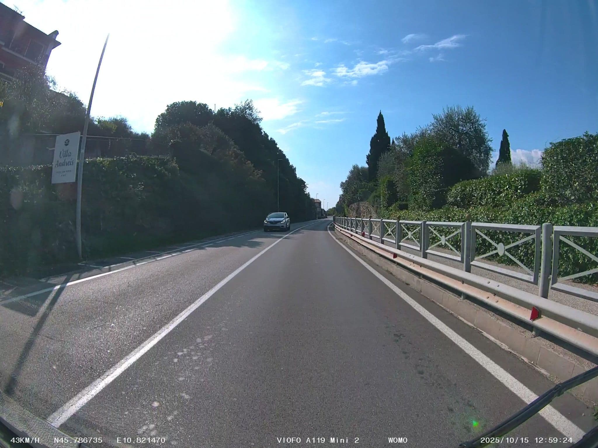 Street view near Villa Andreis, Malcesine — © soulcover (CC BY-SA · Mapillary)