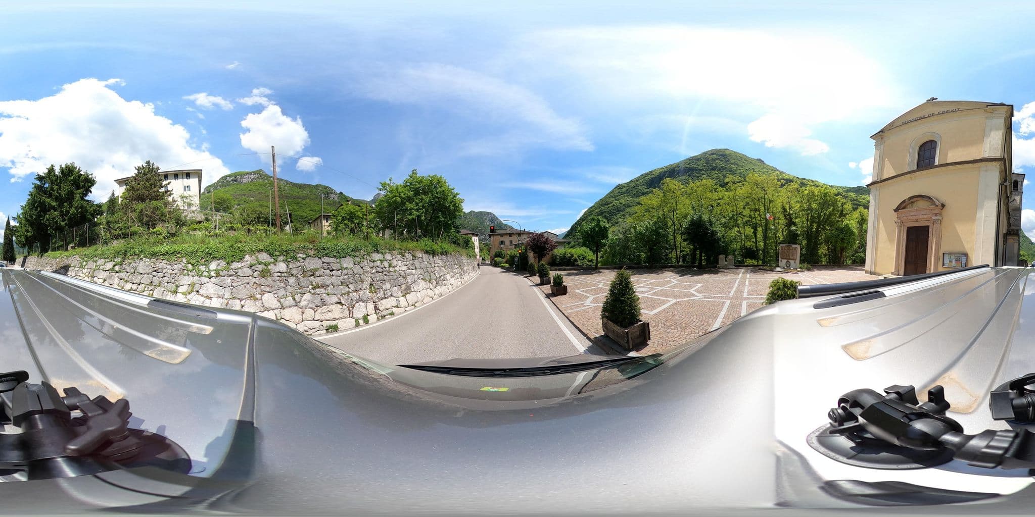 Street view near Pia Casa dell'Incoronata, Molina di Ledro