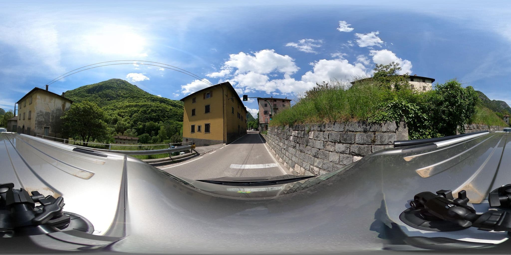 Street view near Garda Studio "Mount 'N Lake", Molina di Ledro