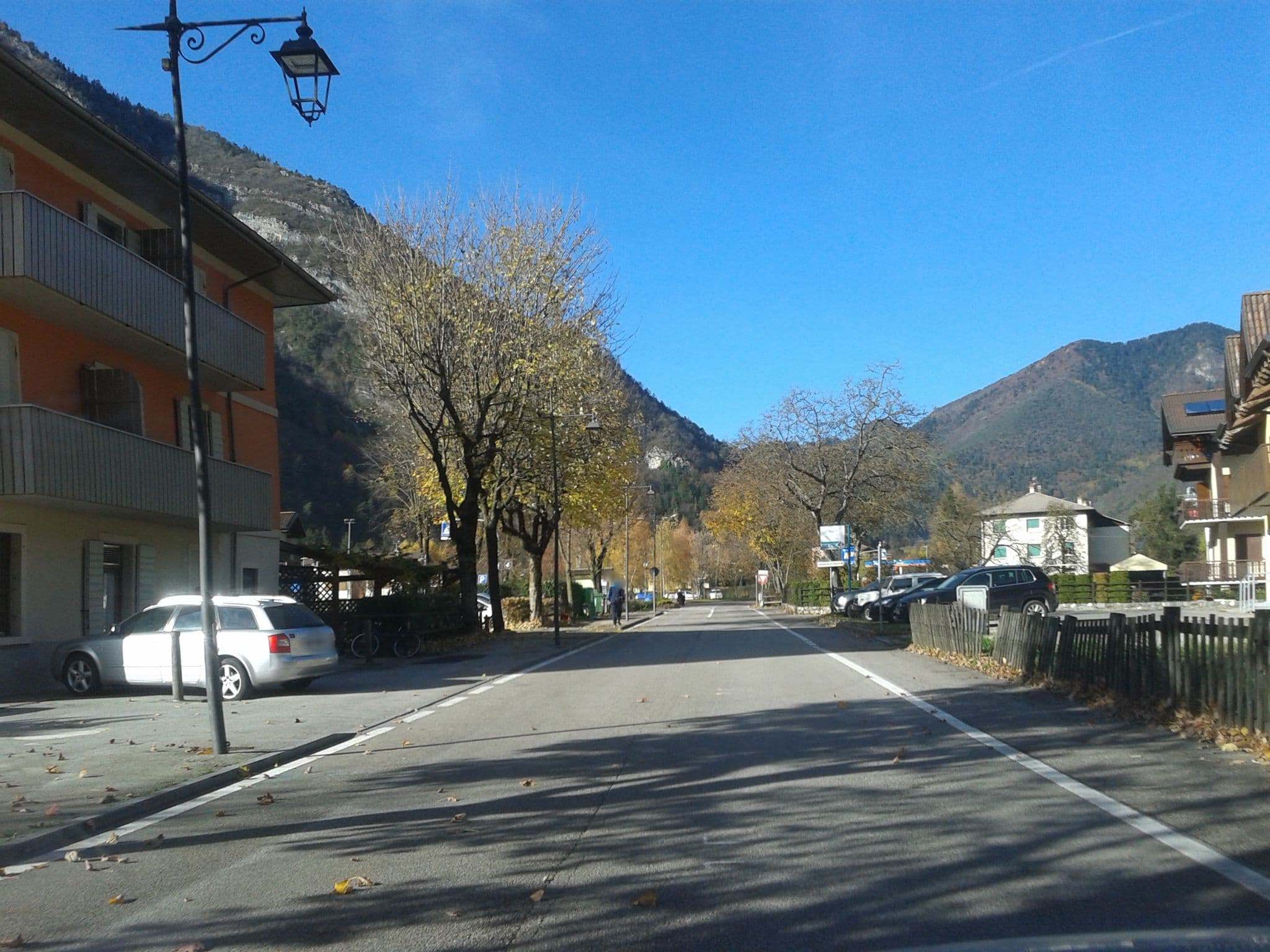 Street view near Hotel Silvana, Molina di Ledro